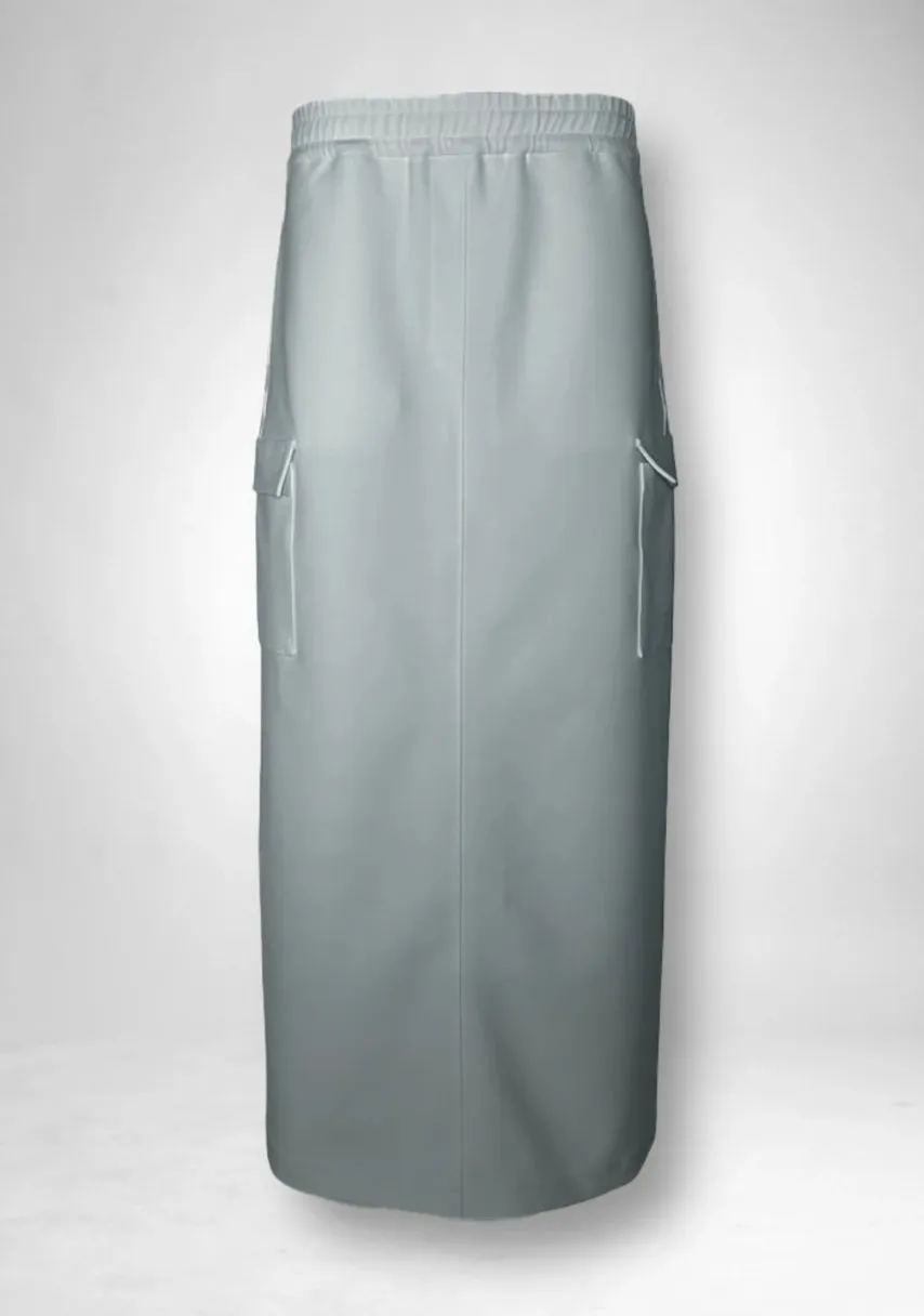 Khloe Long Cargo Skirt