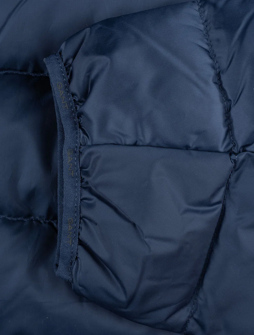 Light Down Jacket Dusty Blue Sea