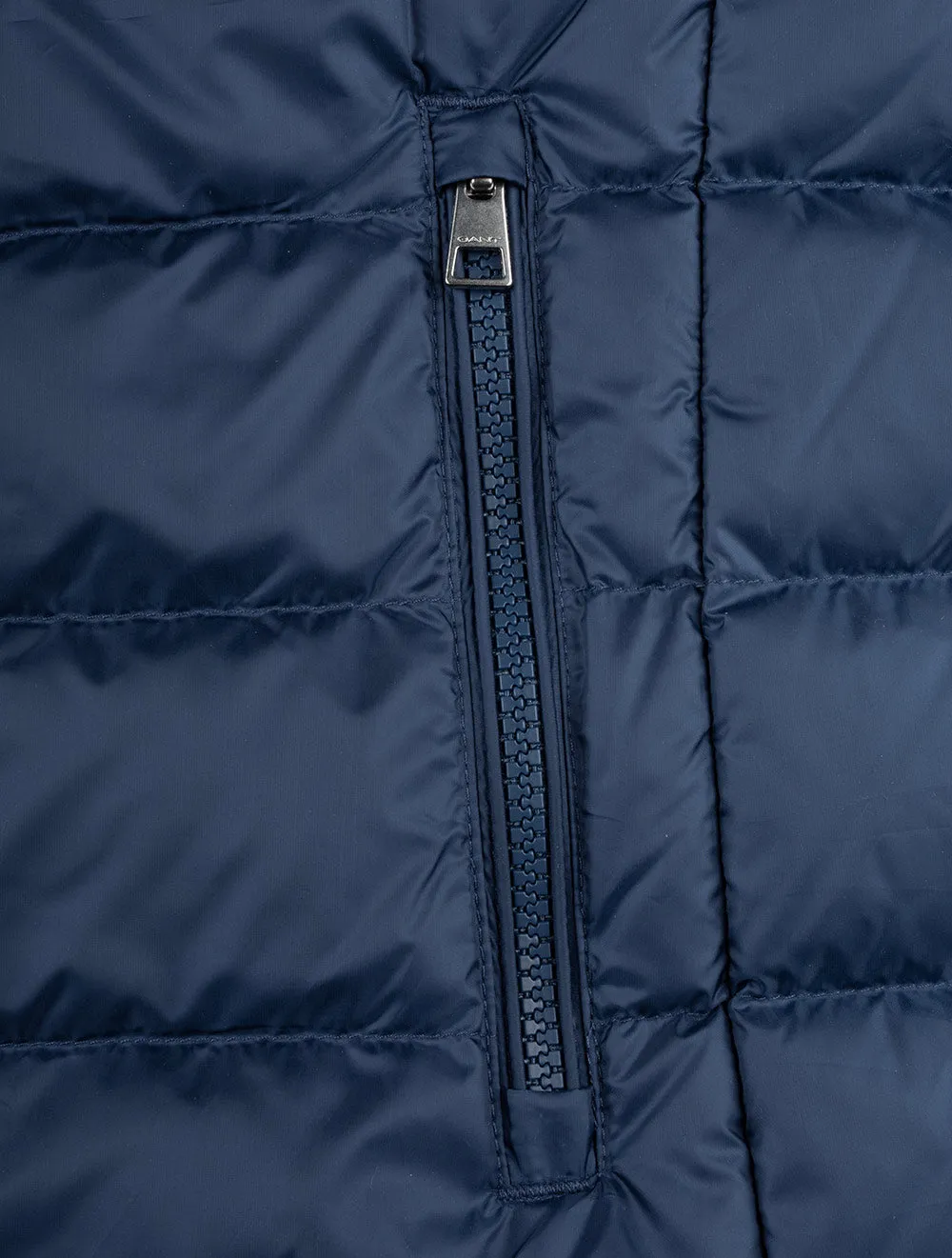 Light Down Jacket Dusty Blue Sea