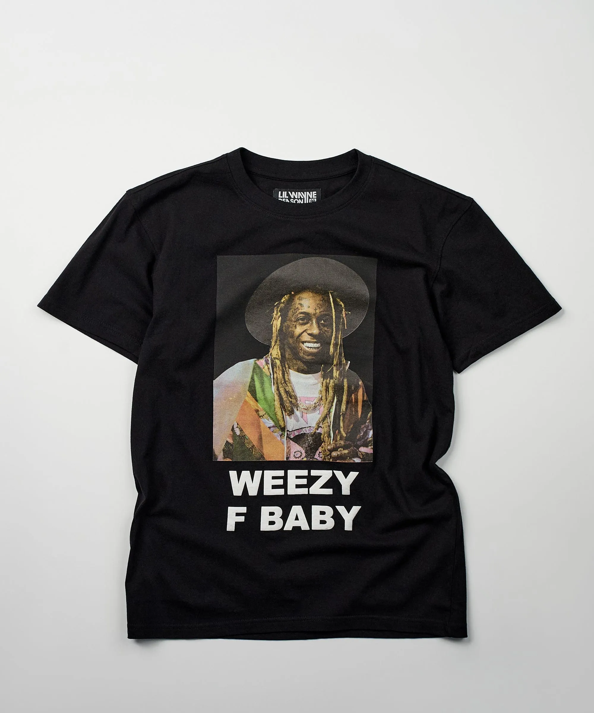 Lil Wayne Weezy F Baby Photo Short Sleeve Tee - Black