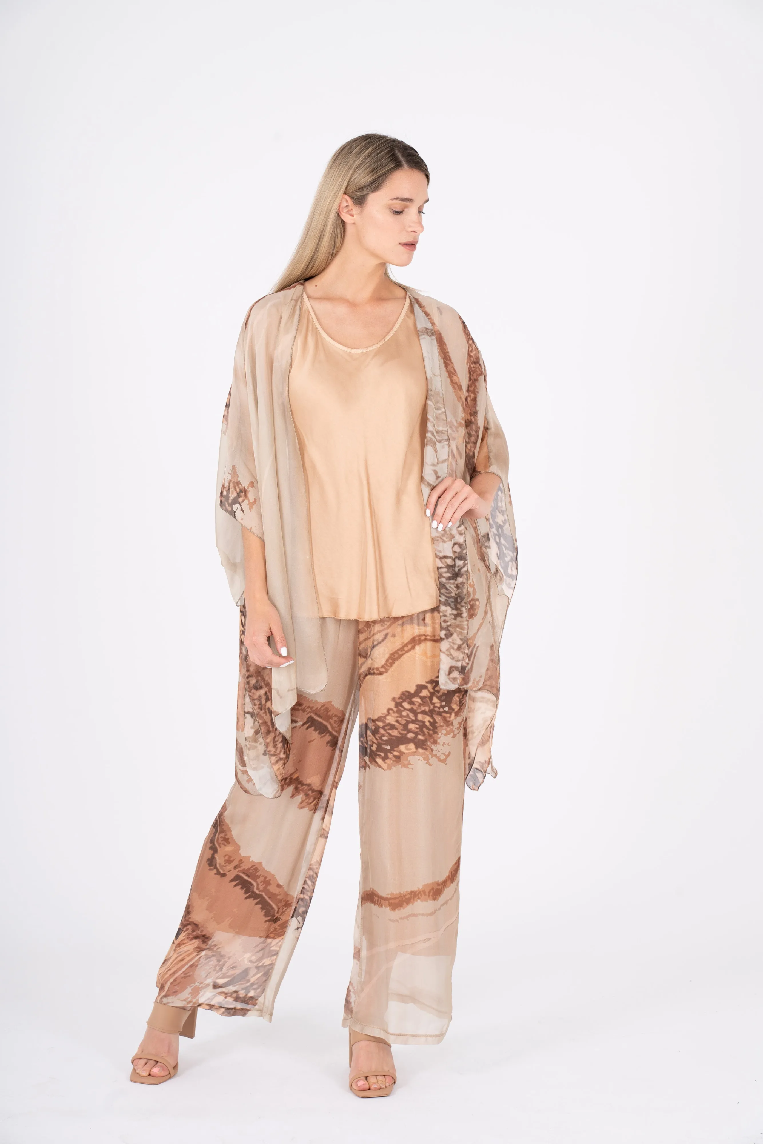 M Made in Italy  Ladies Woven Cardigan