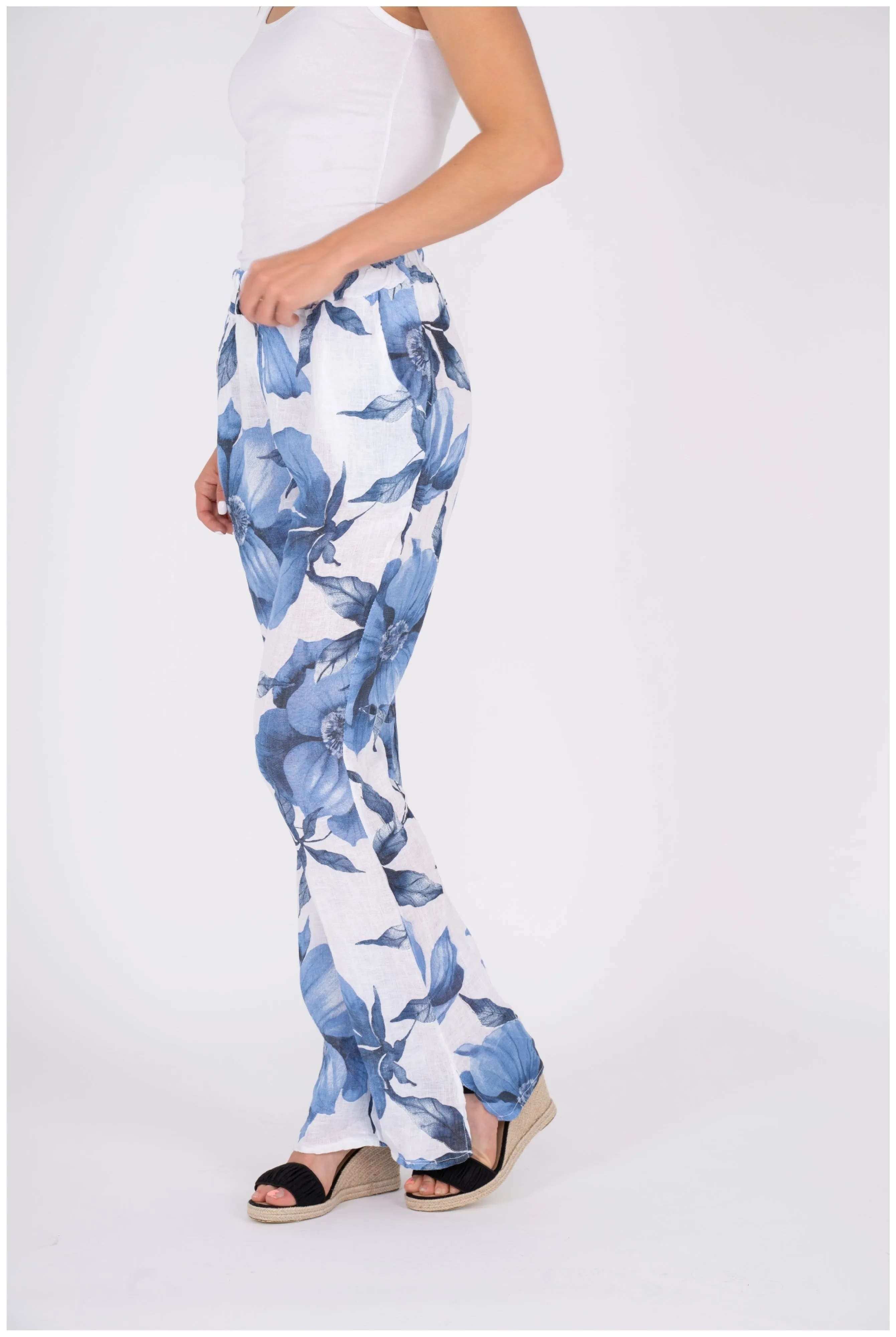 M Made in Italy  Ladies Woven Pants