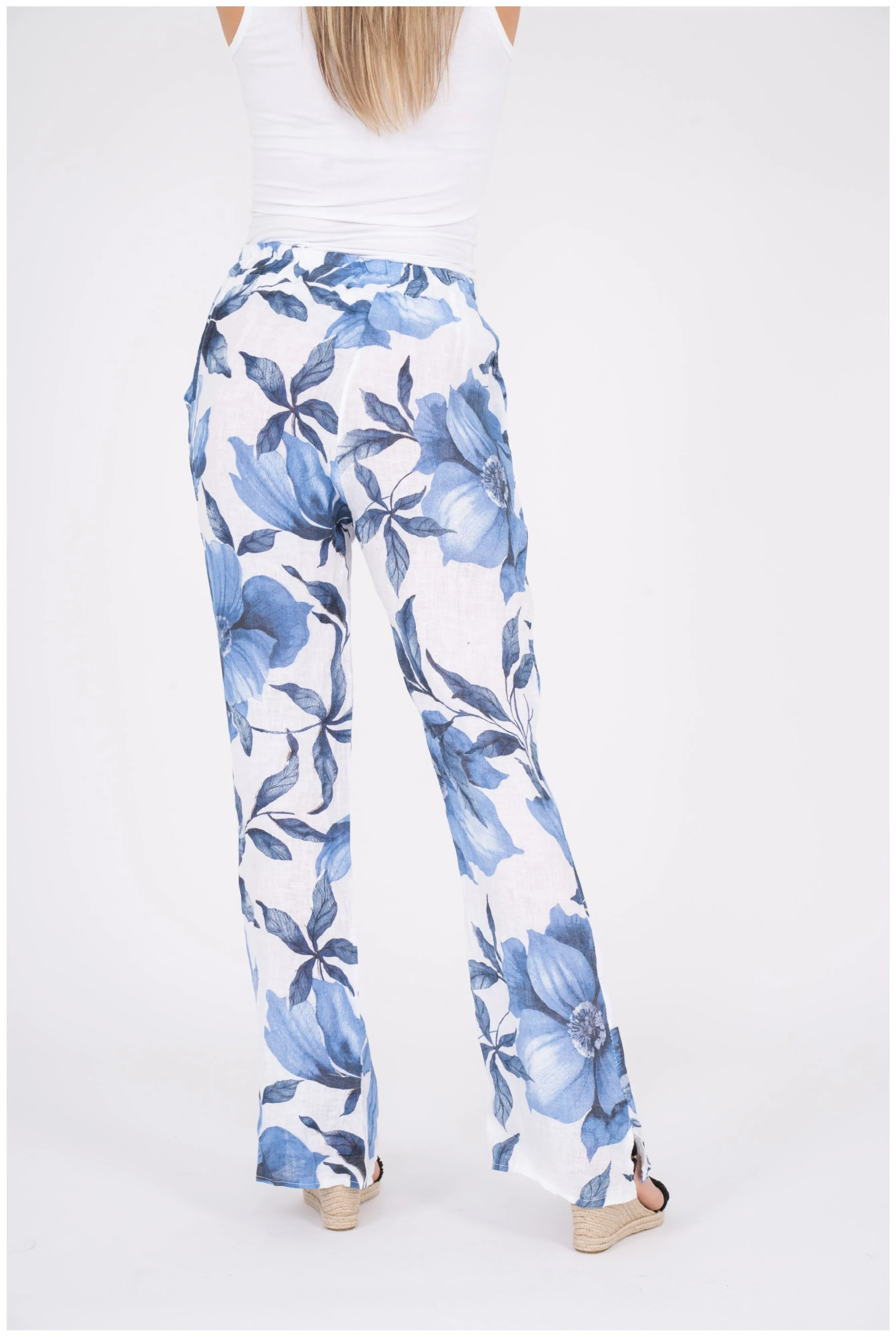 M Made in Italy  Ladies Woven Pants