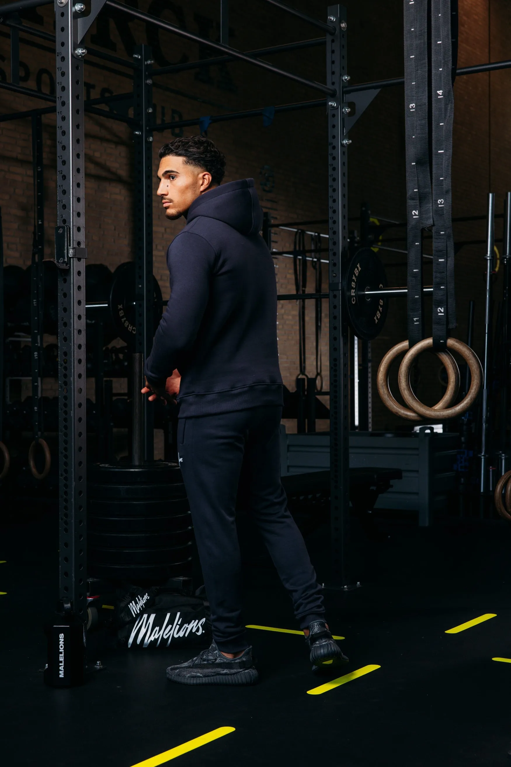 Malelions Sport Logo Hoodie | Navy