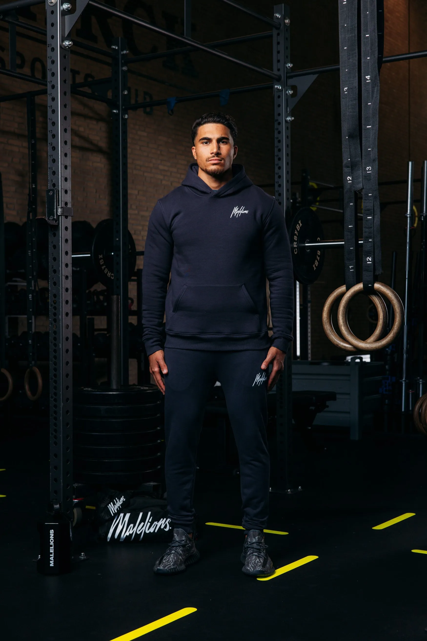 Malelions Sport Logo Hoodie | Navy
