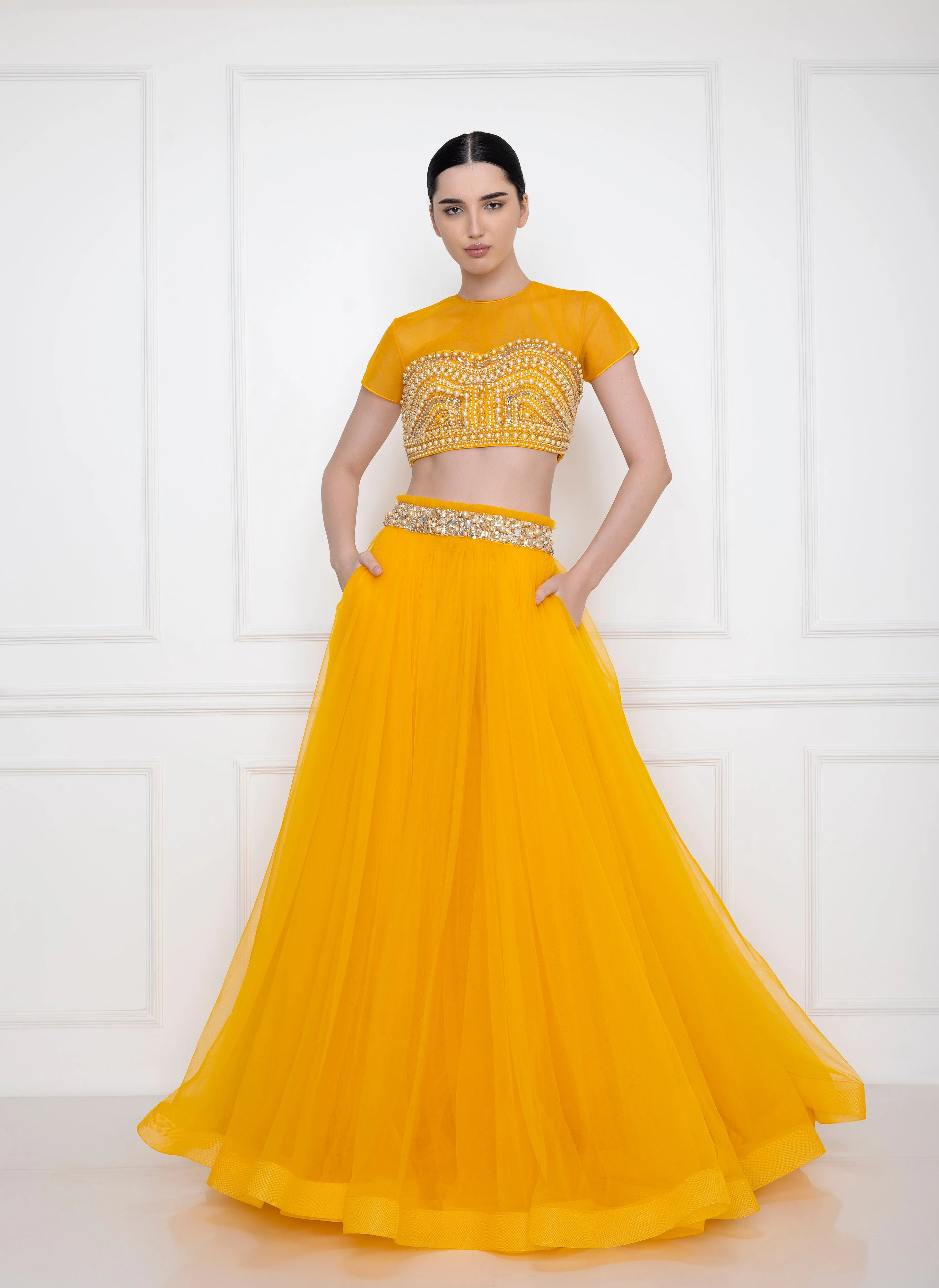 Marigold Poofy Skirt