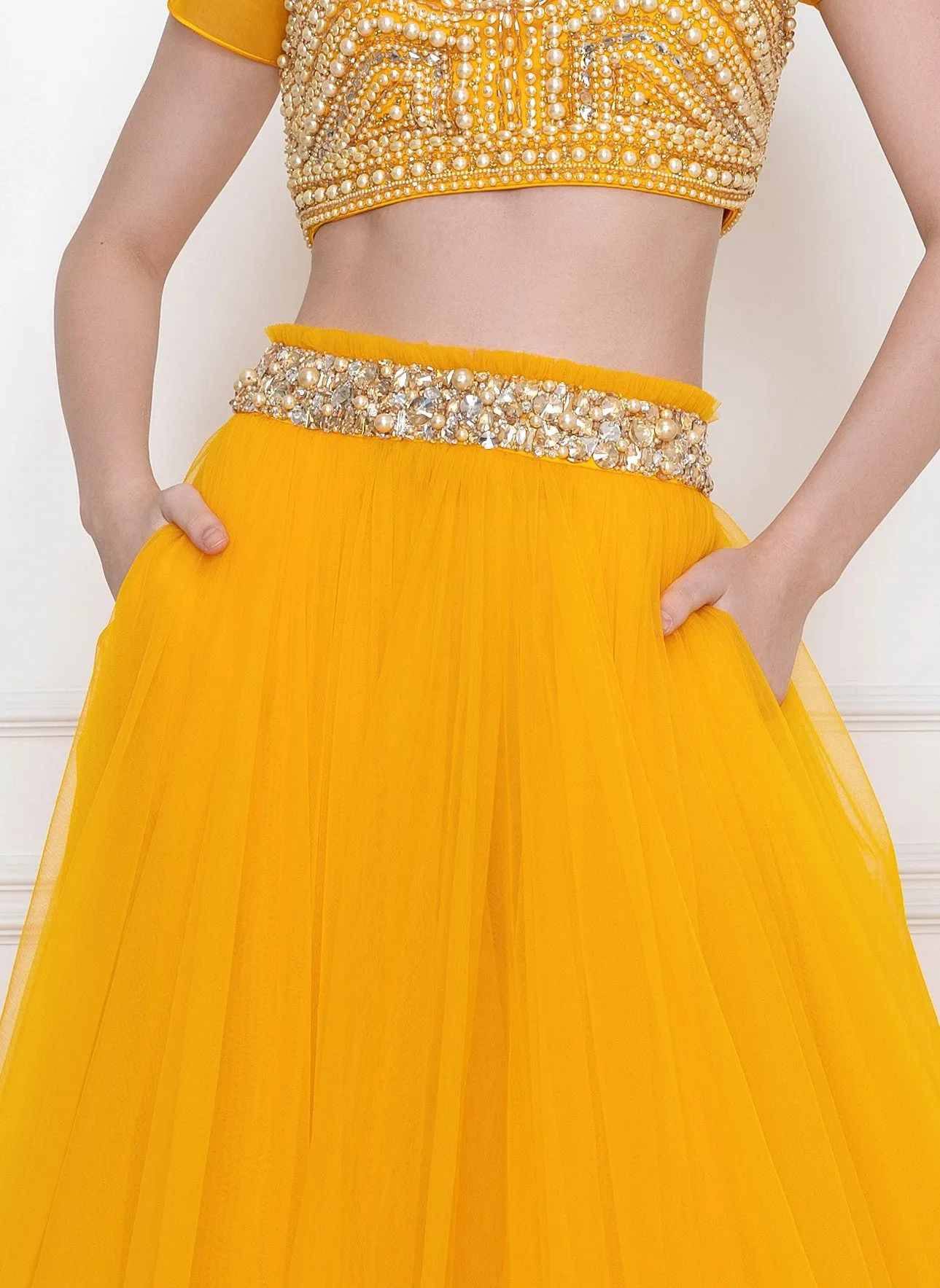 Marigold Poofy Skirt