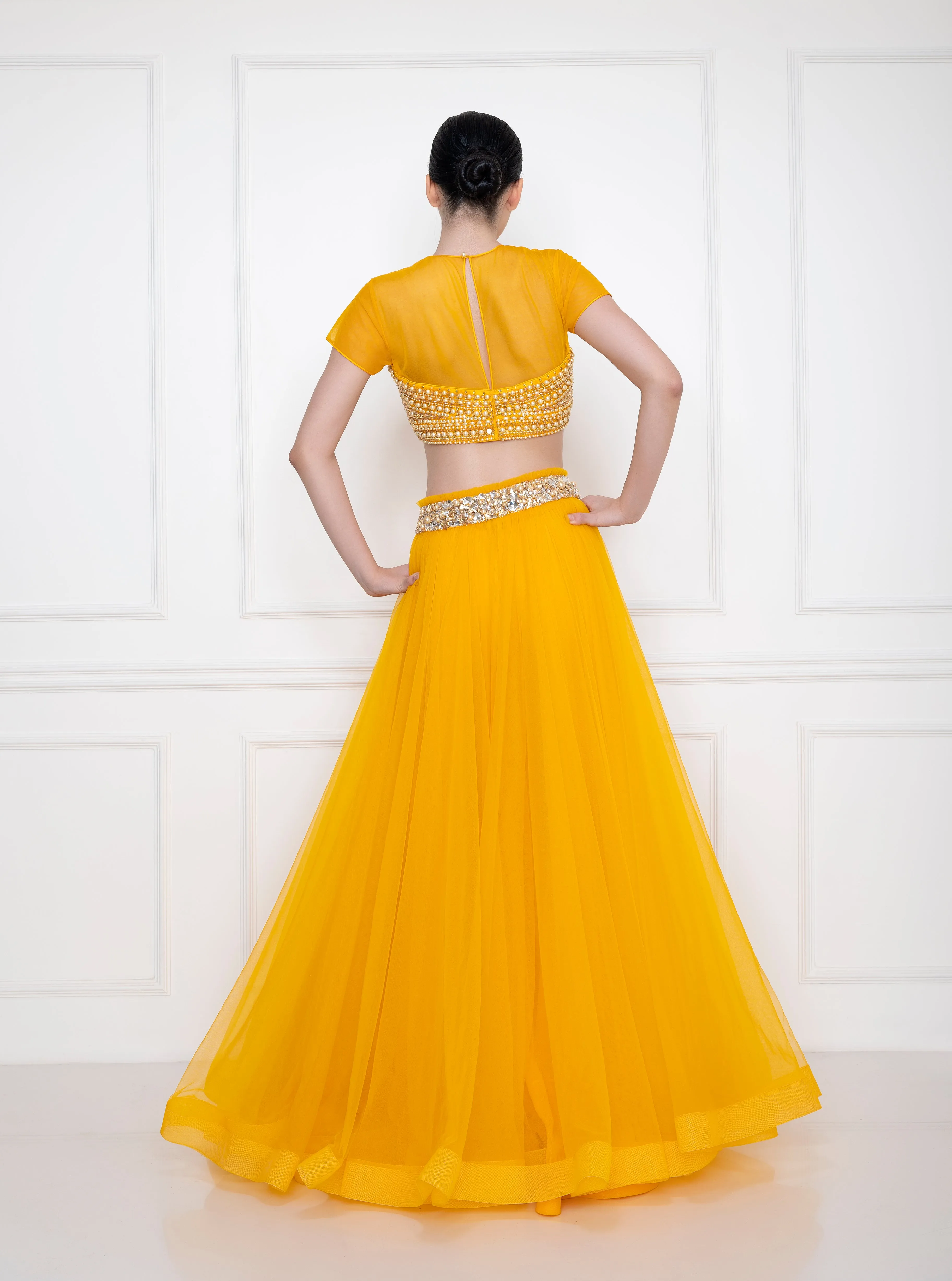 Marigold Poofy Skirt