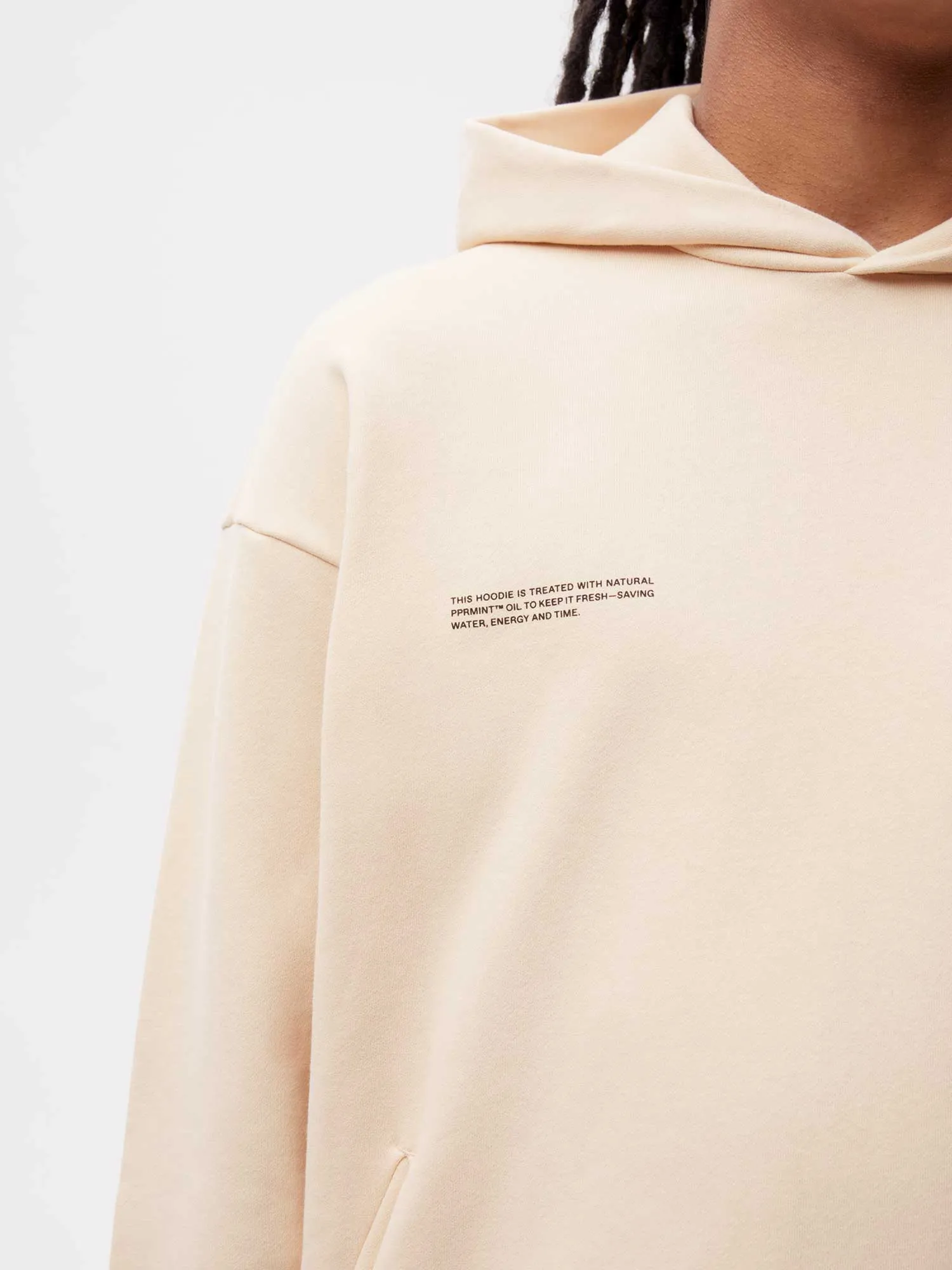 Mens 365 Midweight Hoodie—sand