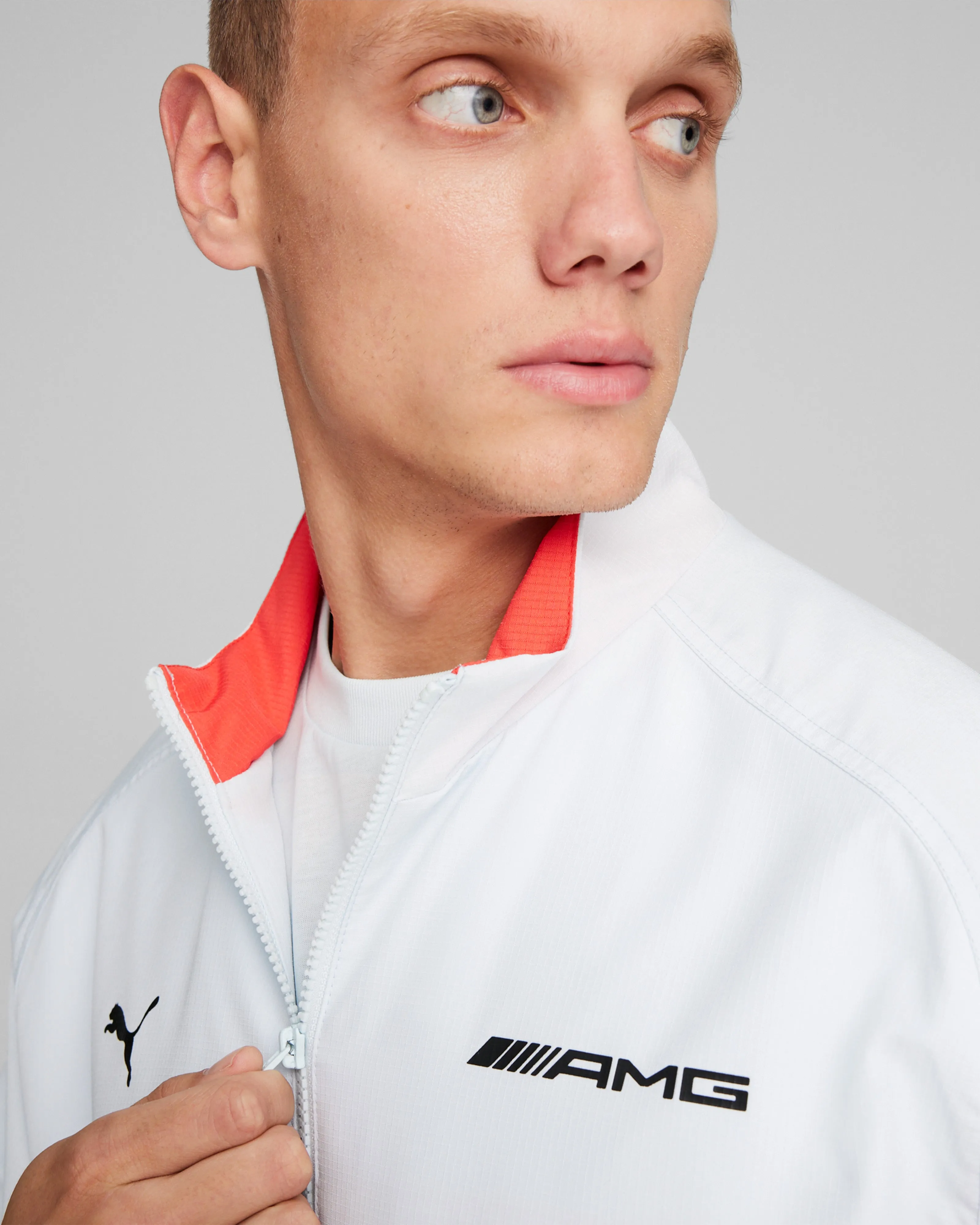 Mens Puma AMG Statement Jacket White