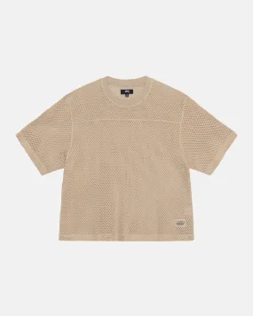 MESH JERSEY CREW