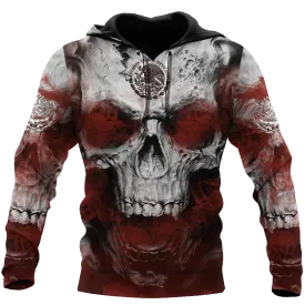 Mexico Skull Unisex 3D Hoodie, Mexican Skeleton Hoodie, Mexico Hoodies 3D Full Print