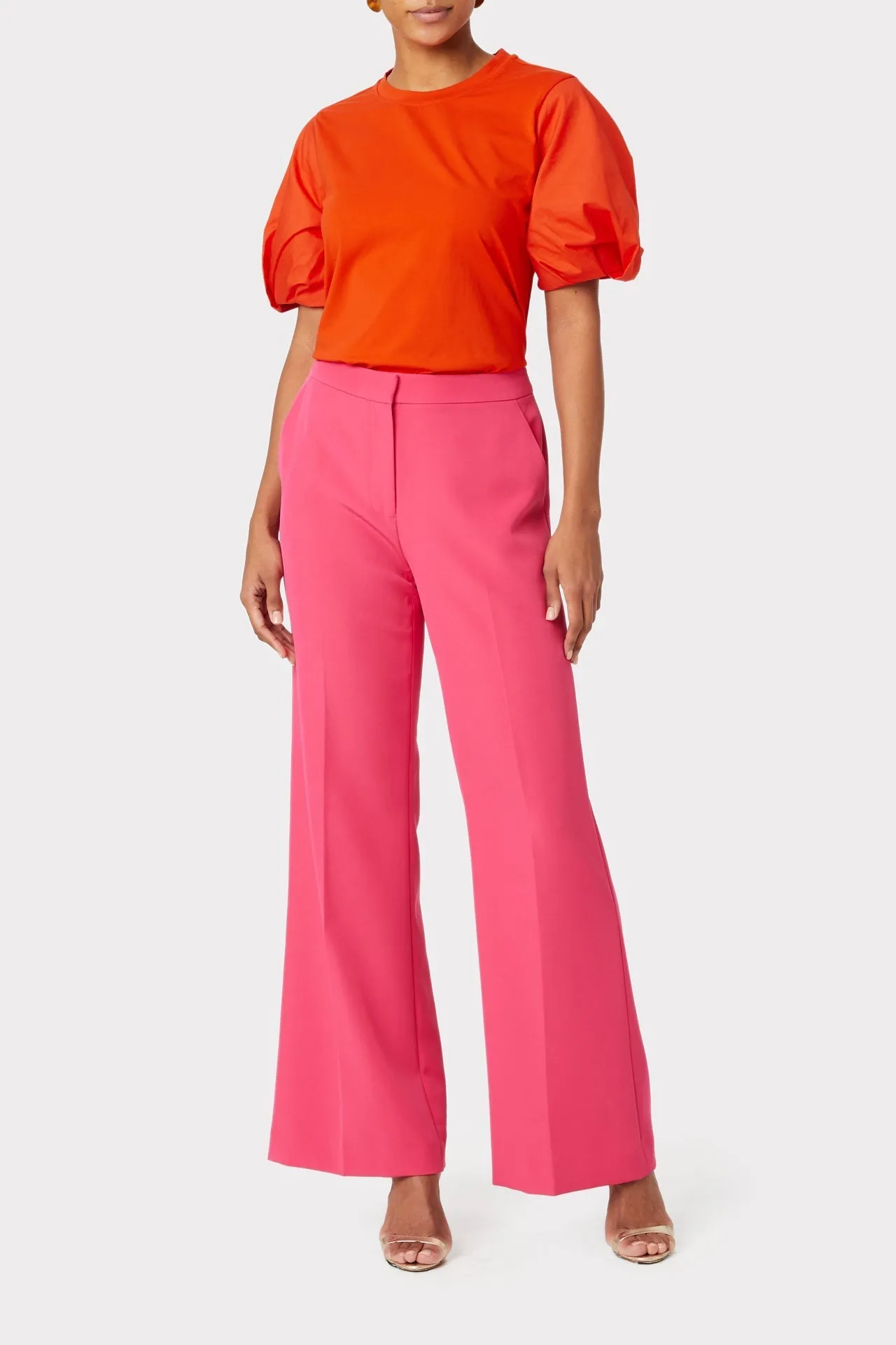 Monica Jersey Poplin Combo Tee