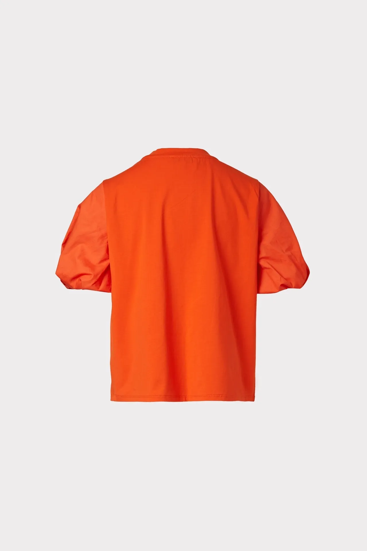 Monica Jersey Poplin Combo Tee
