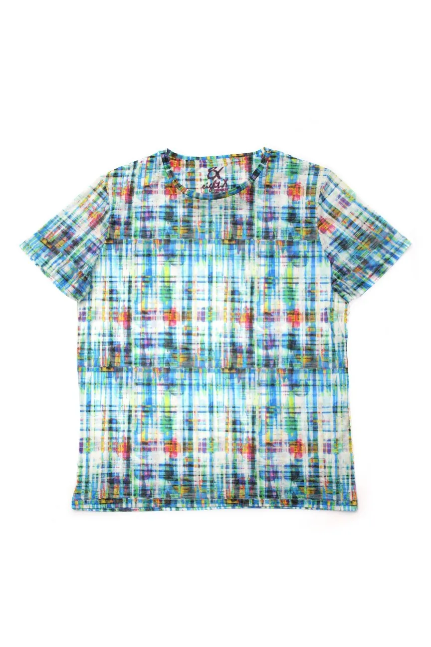 Multi Color DigiDesign Print T-Shirt