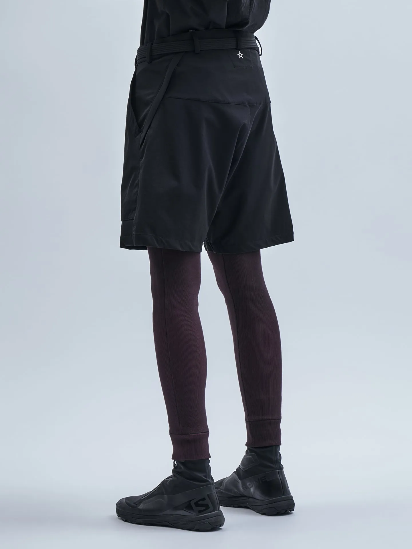 nirea shorts schoeller dryskin black