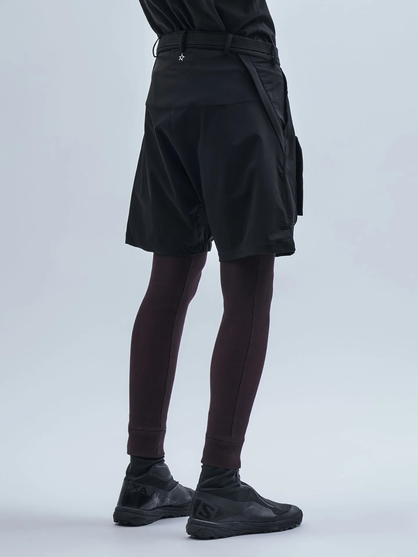 nirea shorts schoeller dryskin black
