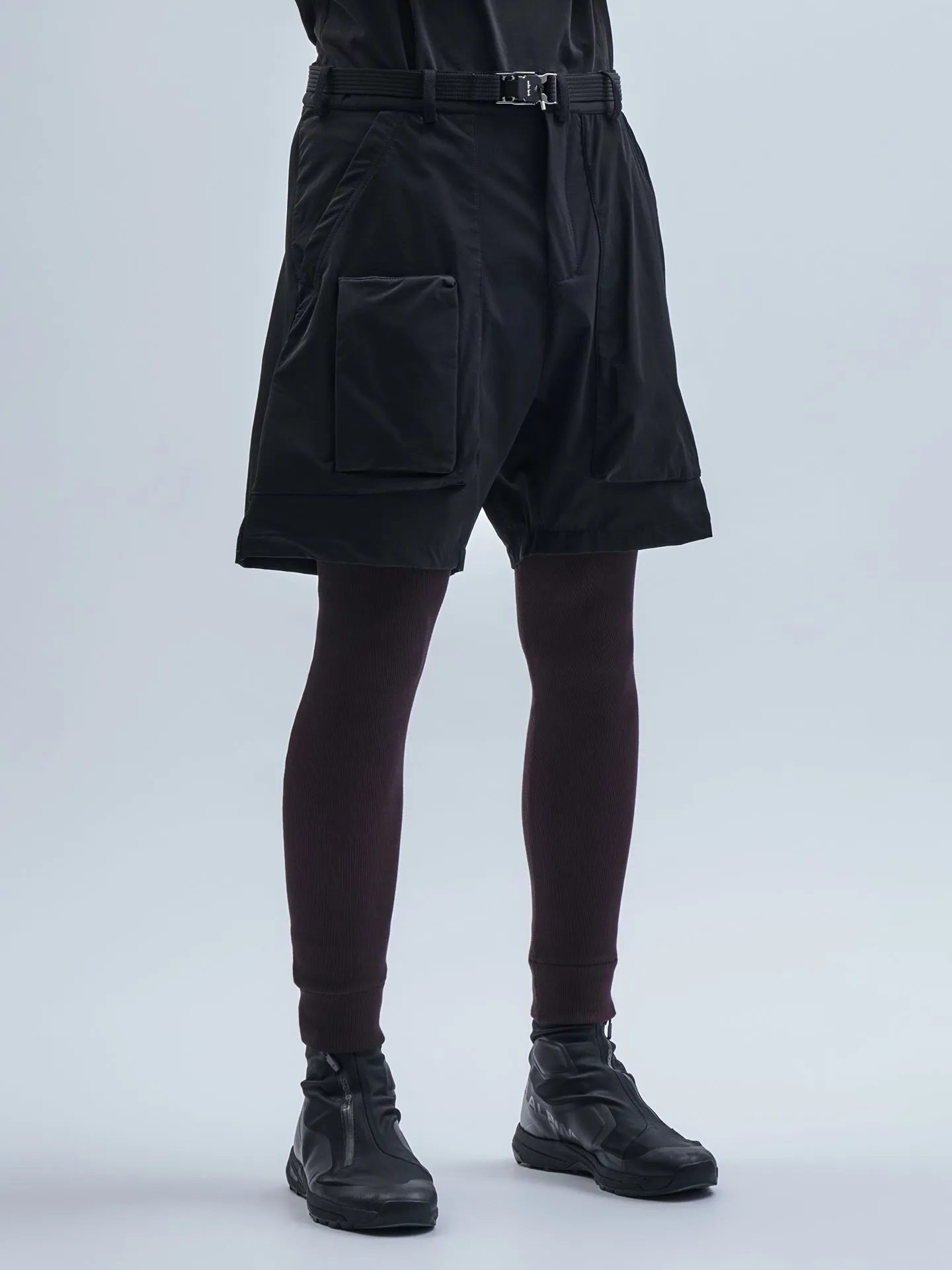 nirea shorts schoeller dryskin black