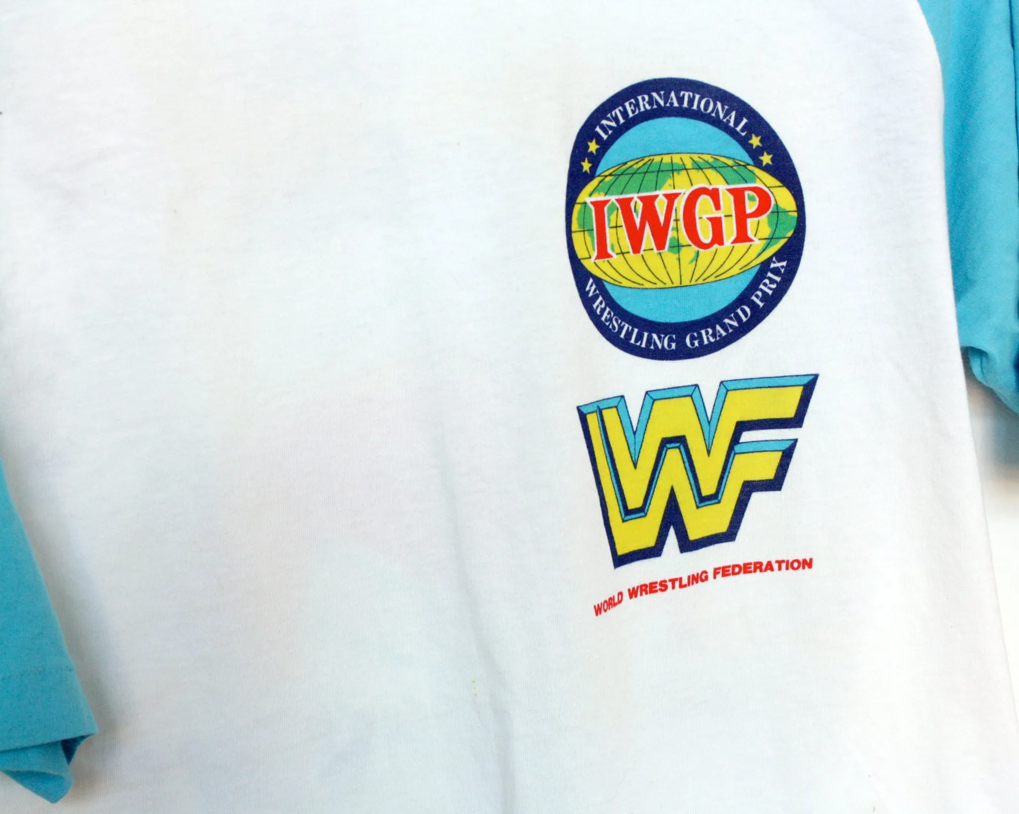 NJPW IWGP & WWF BASEBALL SHIRT SM