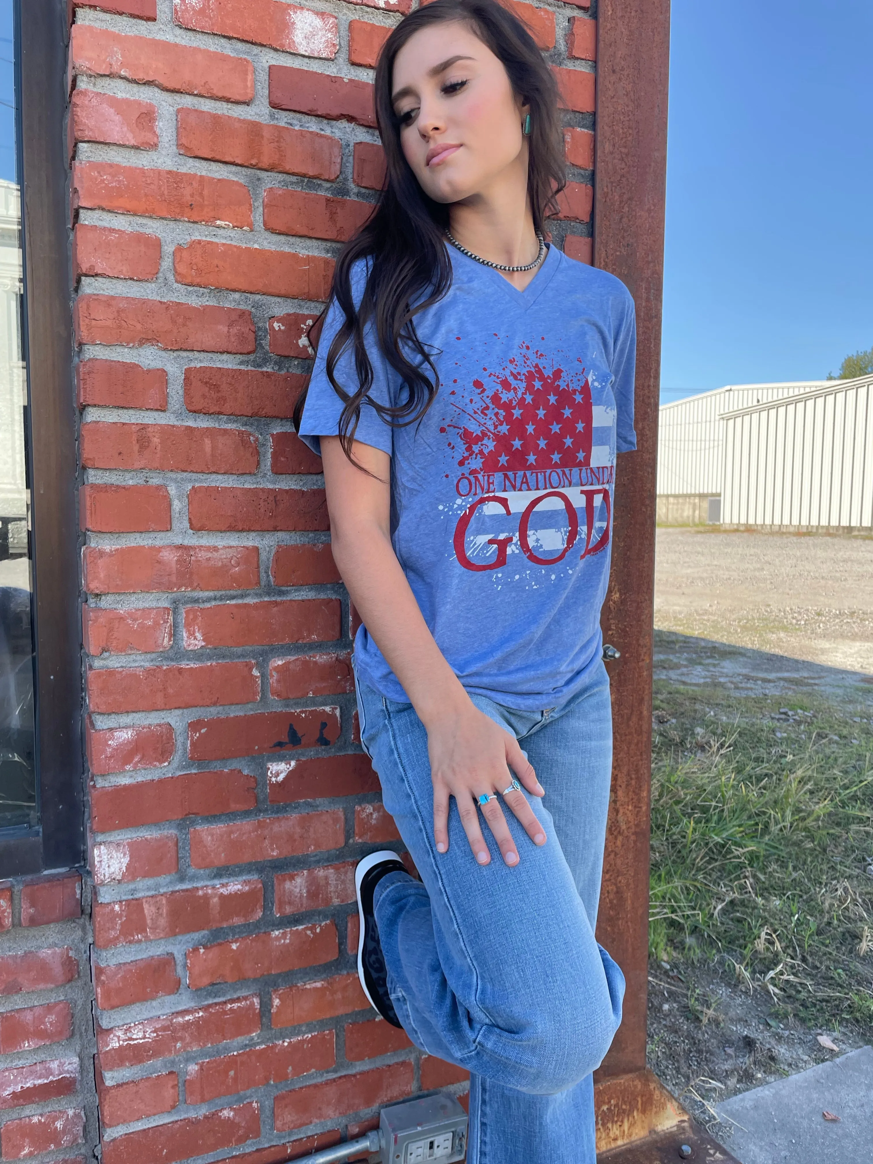 One Nation Under God Graphic Tee
