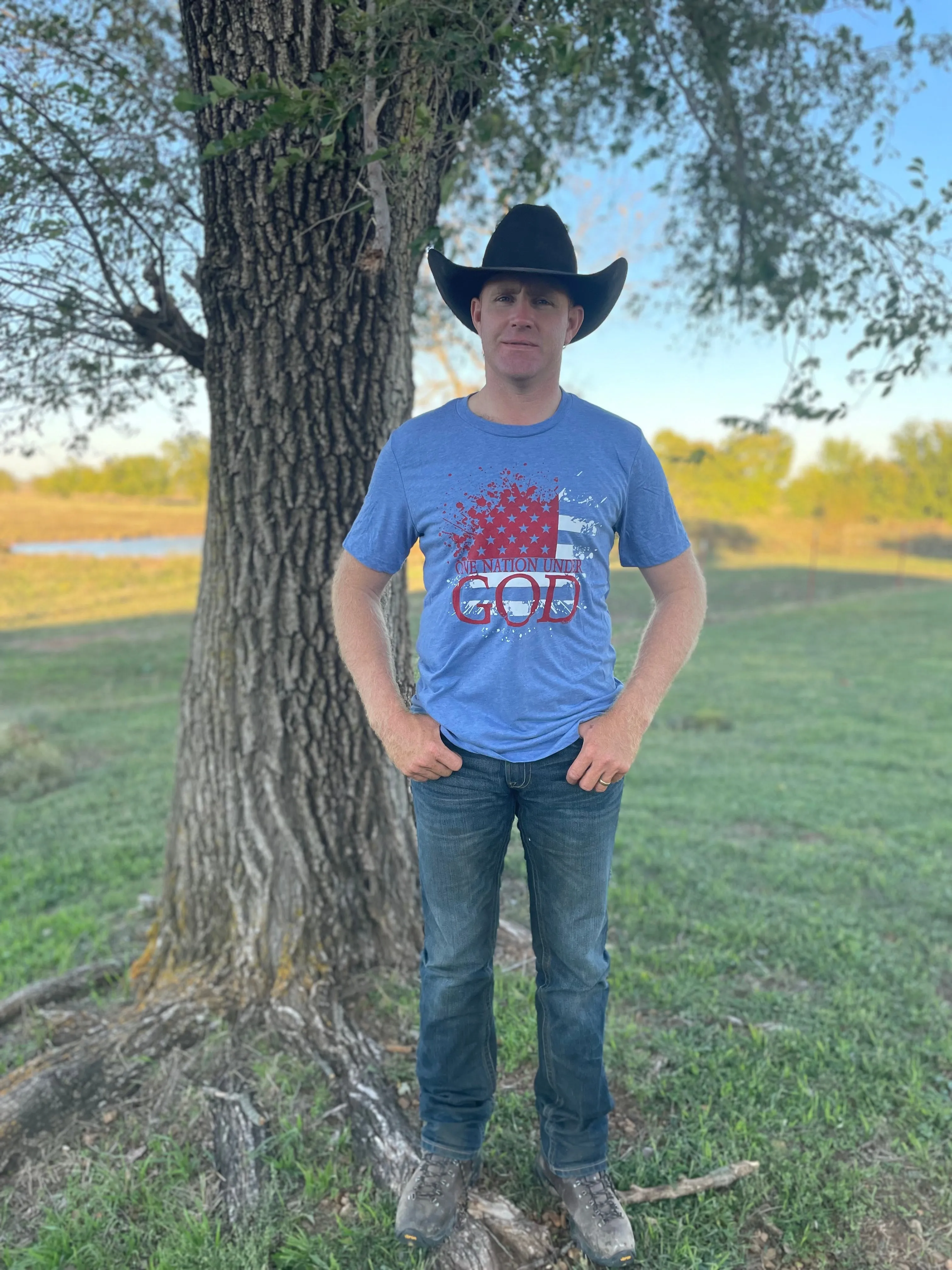 One Nation Under God Graphic Tee