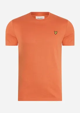 Plain t-shirt - victory orange