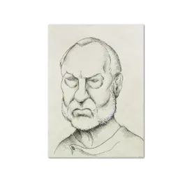 Postcard: Antony Sher - Derek Jacobi as Lear