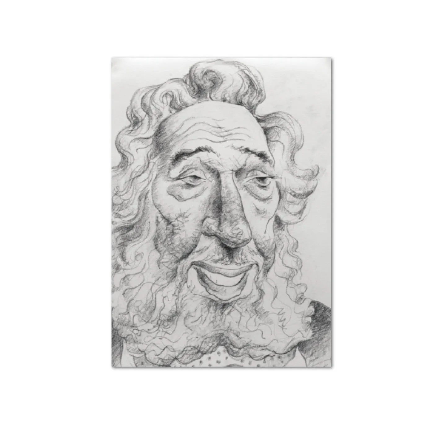 Postcard: Antony Sher -  Robert Stephens as Falstaff