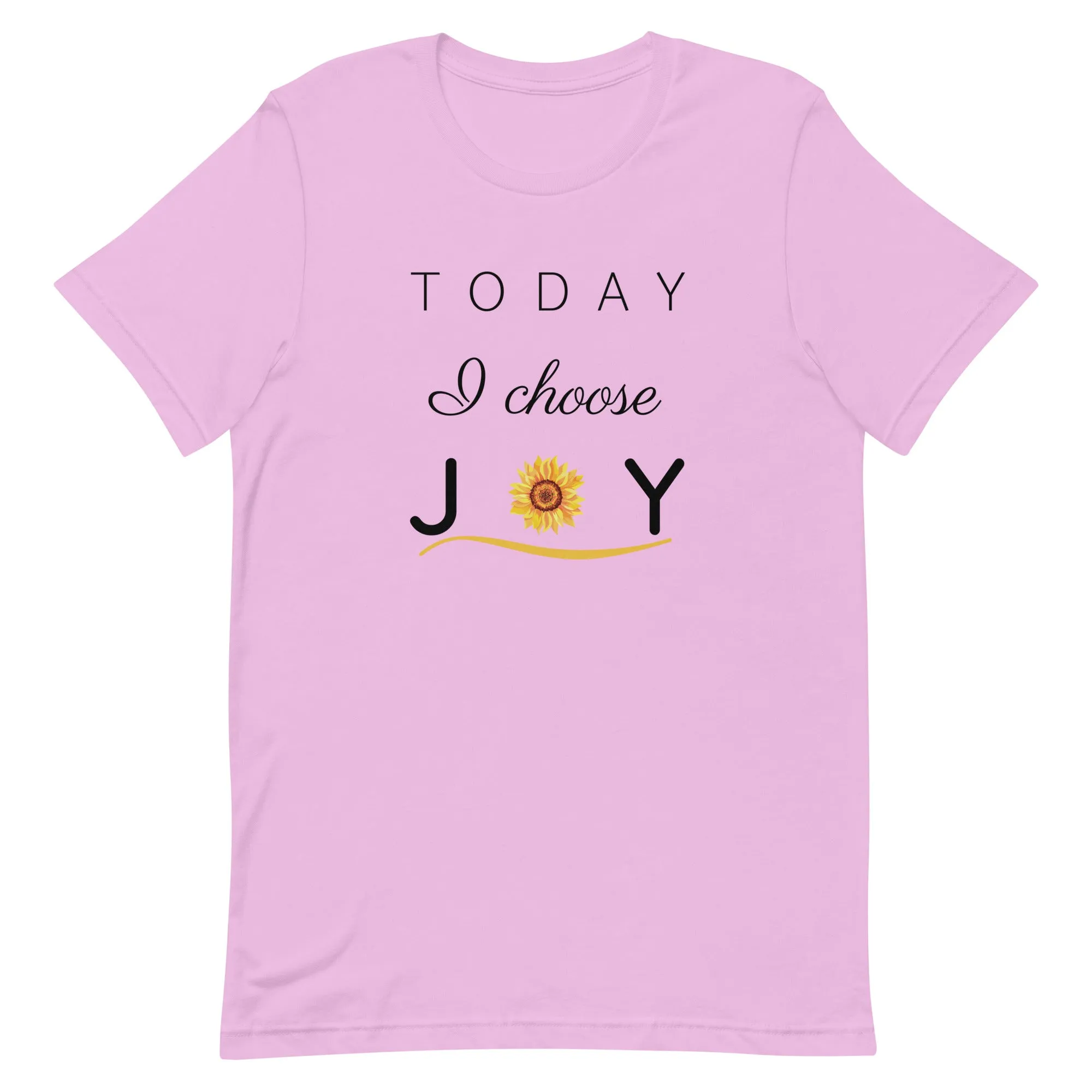 "Today I Choose Joy" T-Shirt - Light Colors