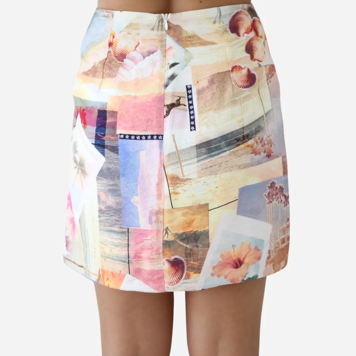 Raelyn Faux Wrap Skirt