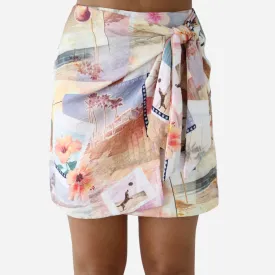 Raelyn Faux Wrap Skirt
