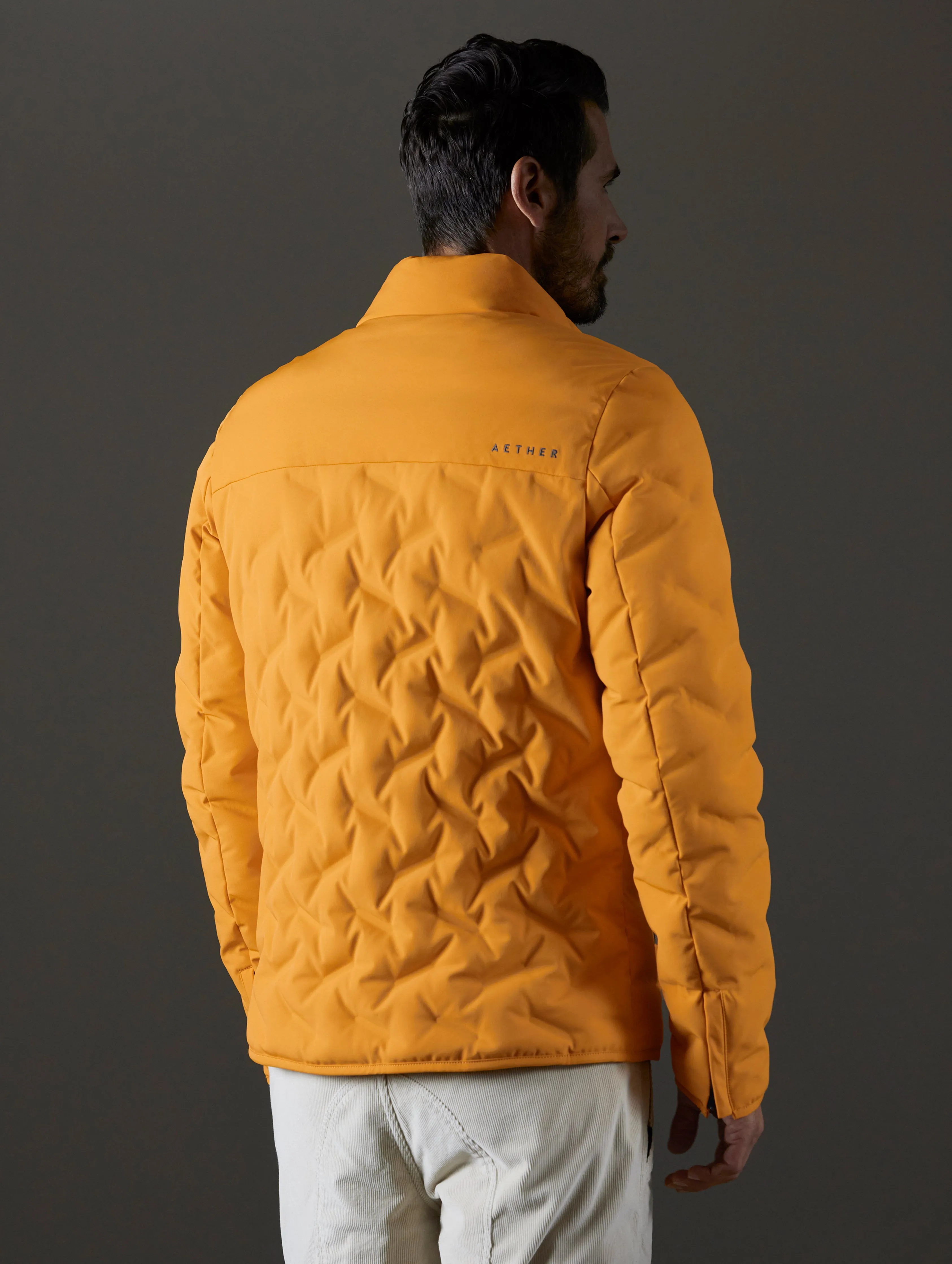 Rex Down Jacket - Midas Orange