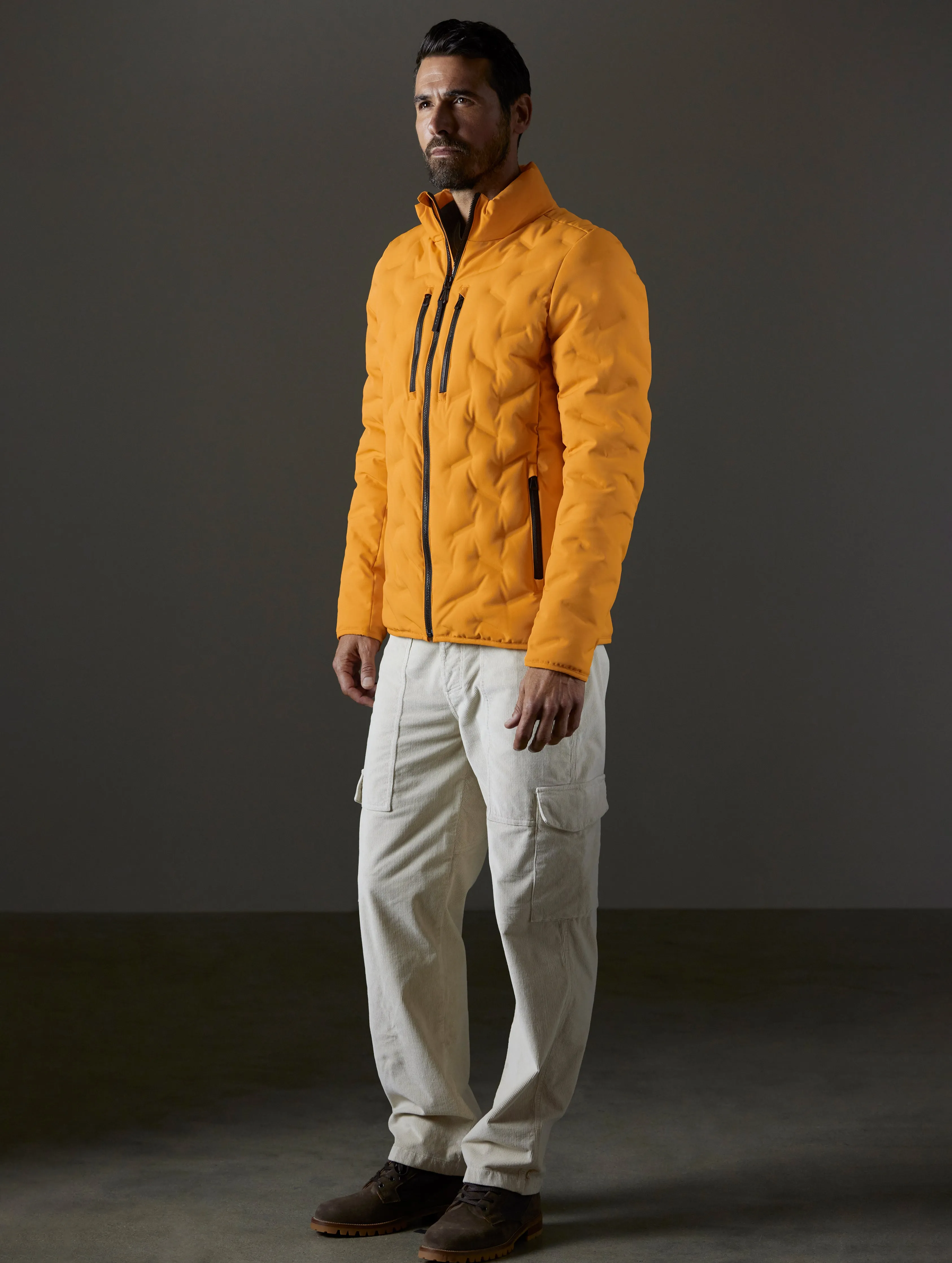 Rex Down Jacket - Midas Orange