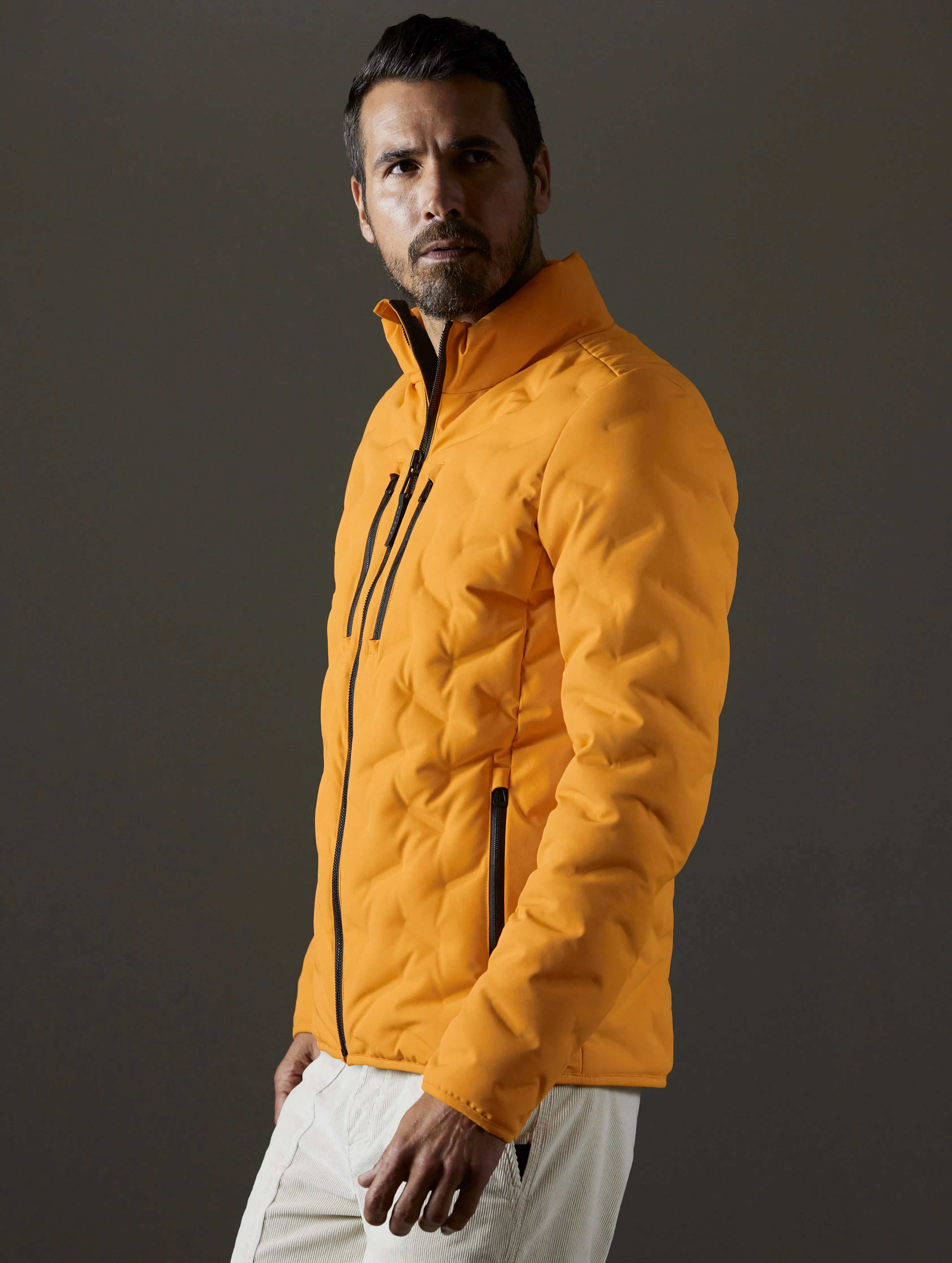 Rex Down Jacket - Midas Orange