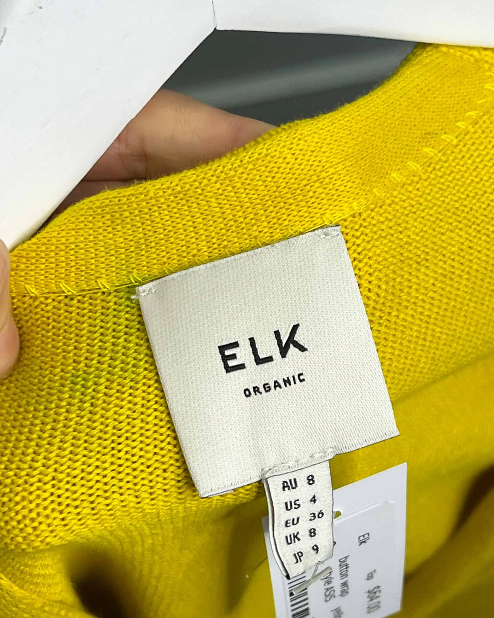Size 8 -  Elk Knit Wrap Top
