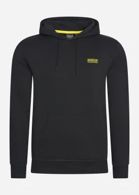 Small logo hoodie - black