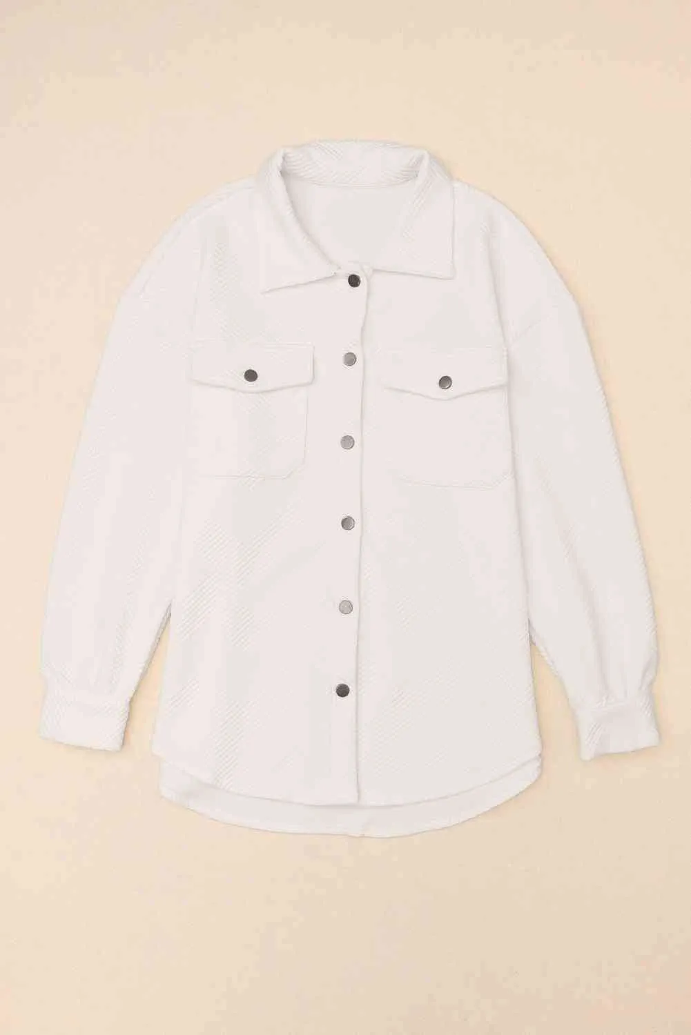 Snap Down Collared Jacket