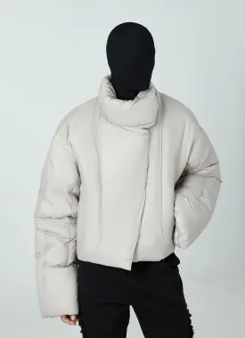Stand collar duck down jacket