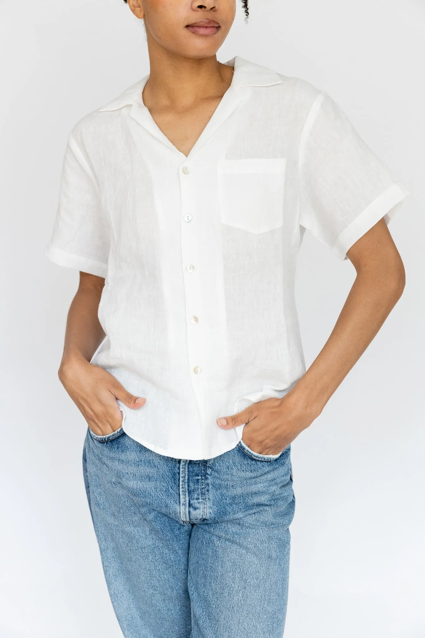 Stella Linen Blouse