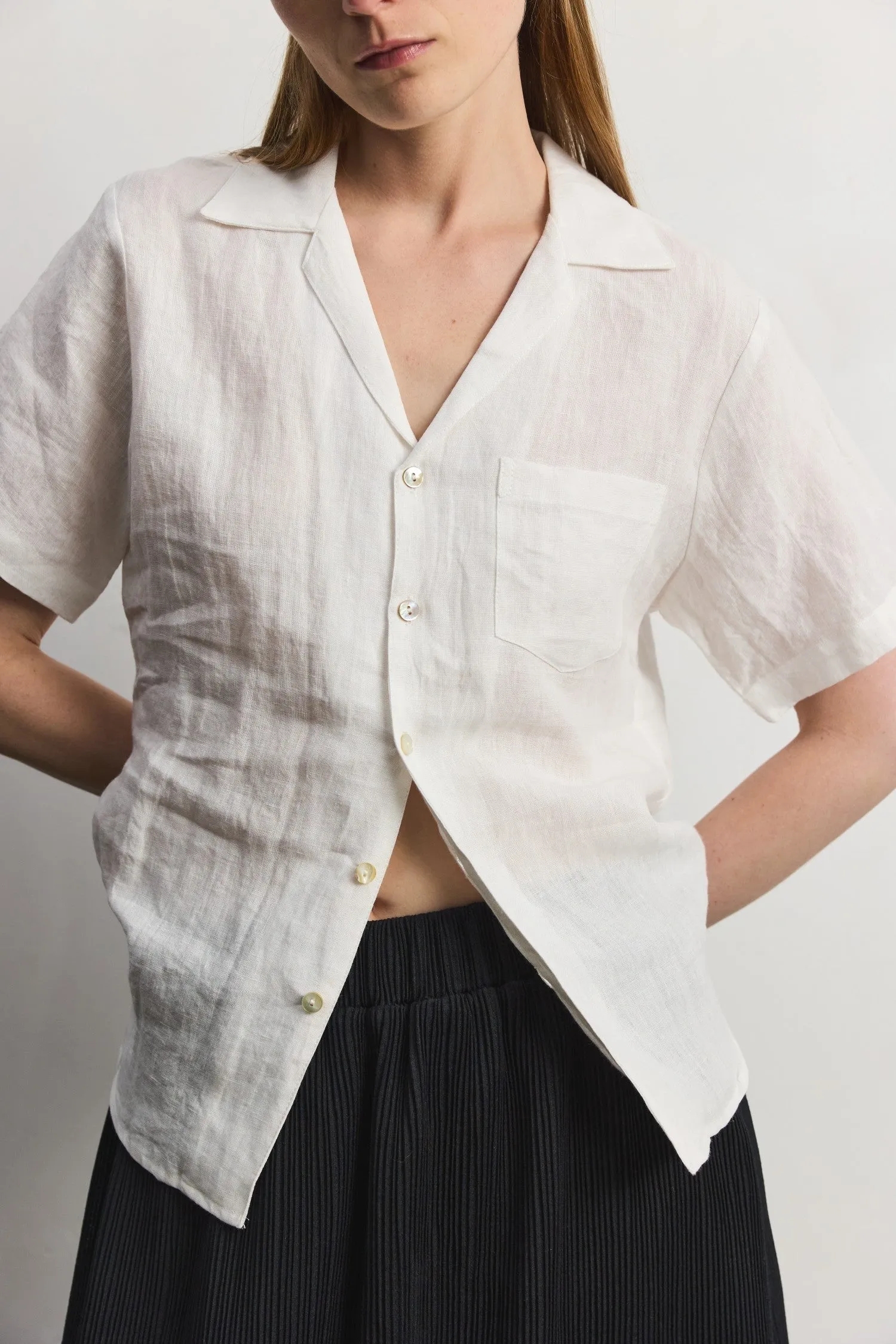 Stella Linen Blouse