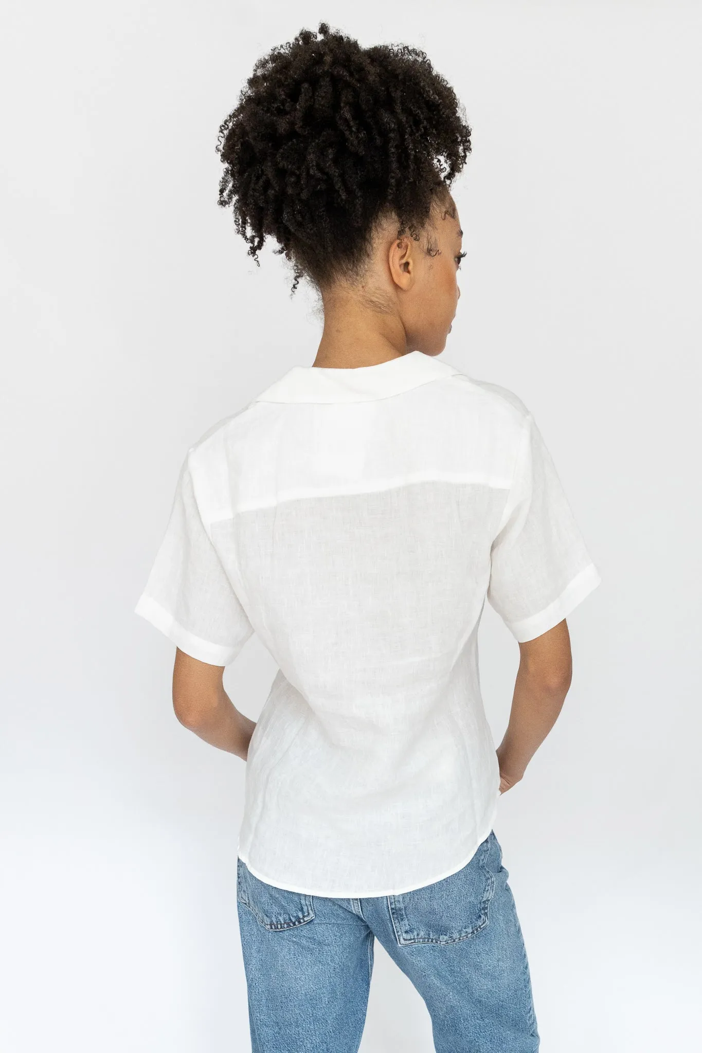 Stella Linen Blouse