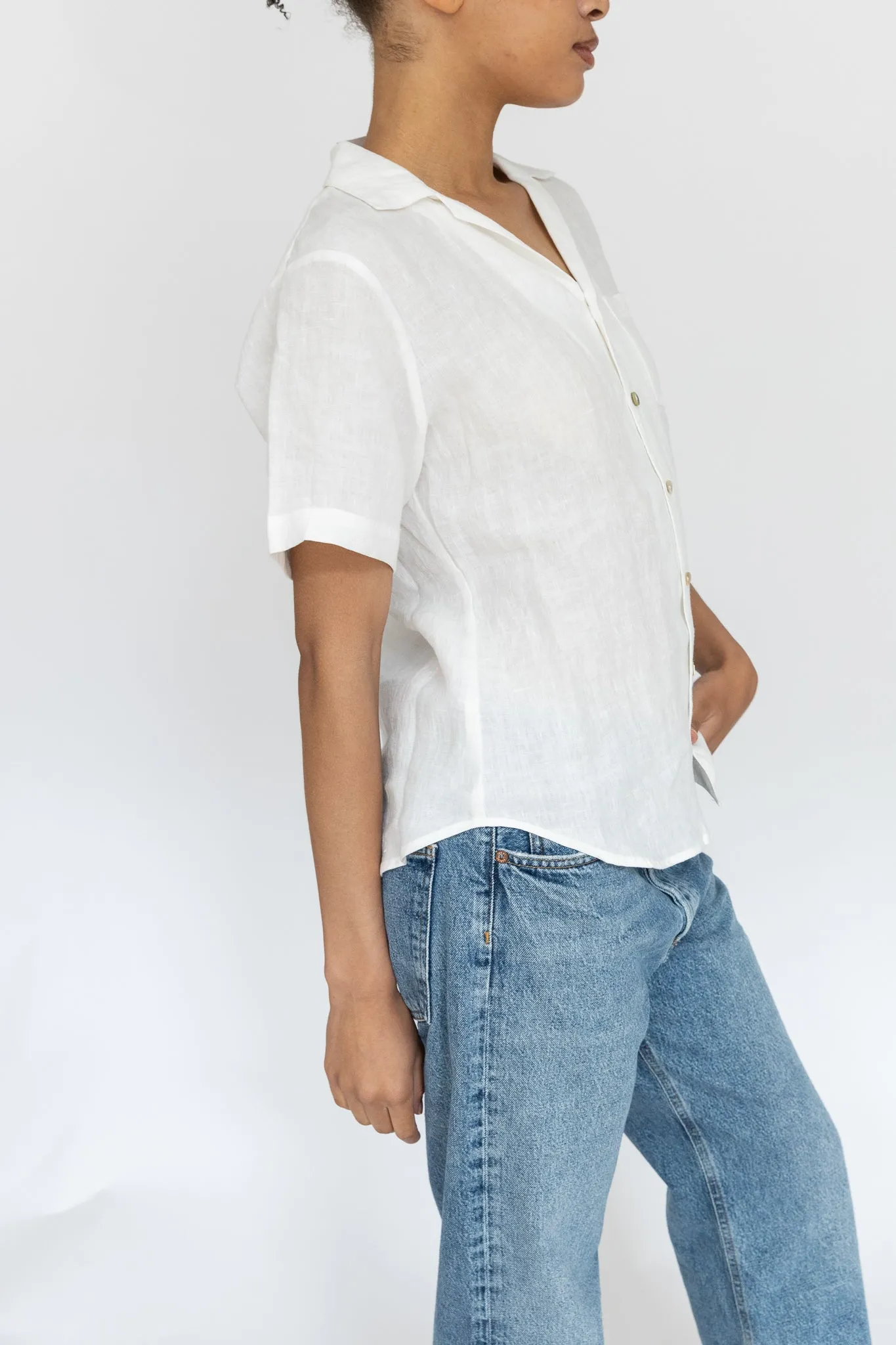 Stella Linen Blouse