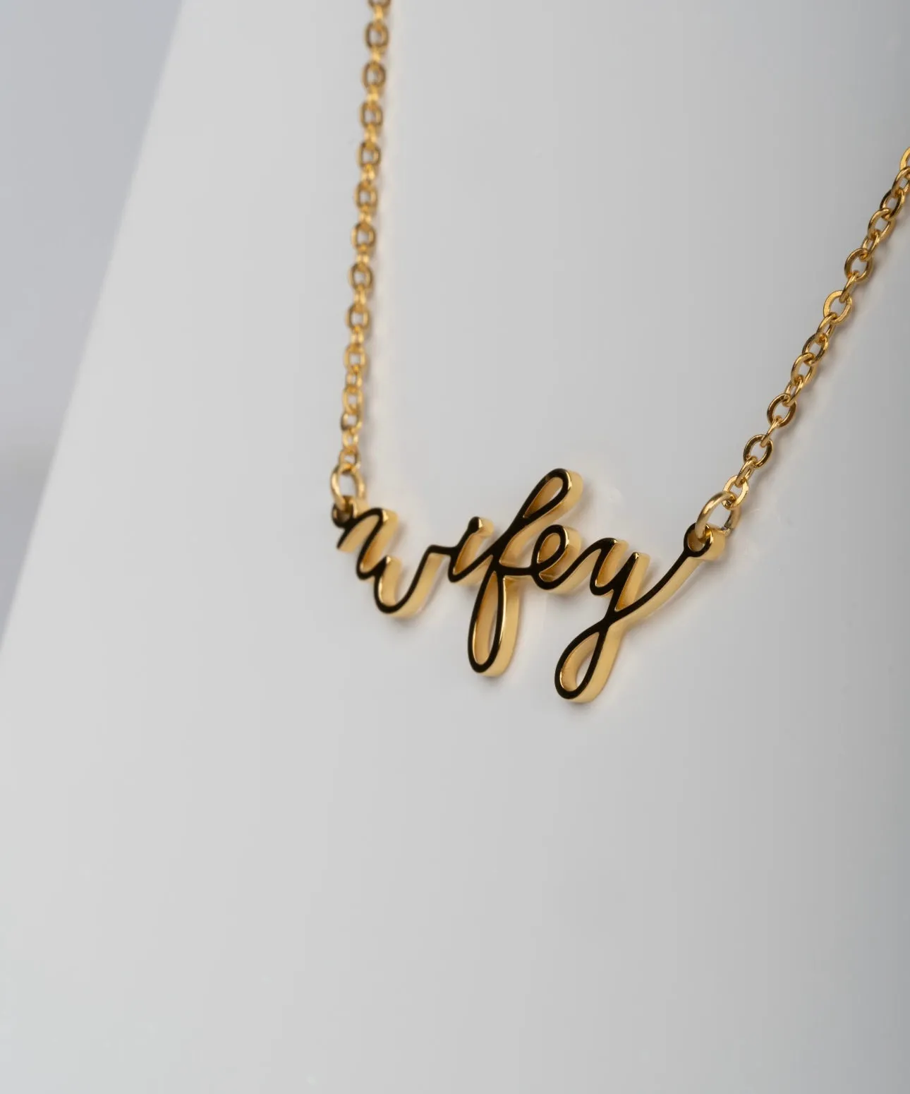 The Better Half "Wifey" Necklace