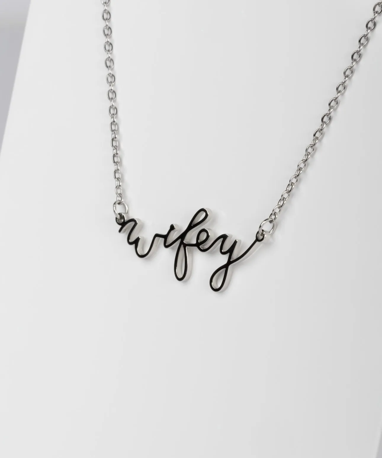 The Better Half "Wifey" Necklace