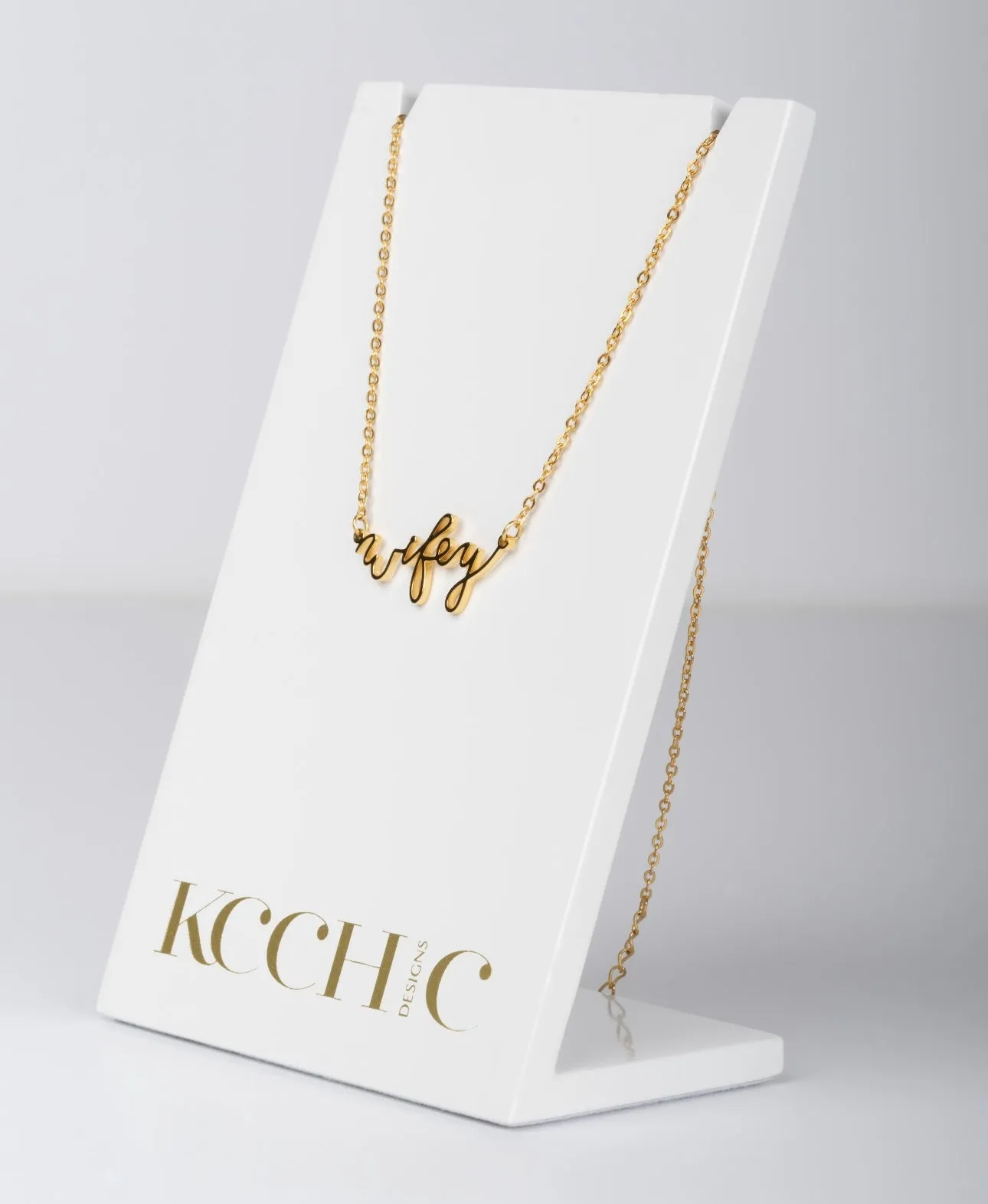 The Better Half "Wifey" Necklace