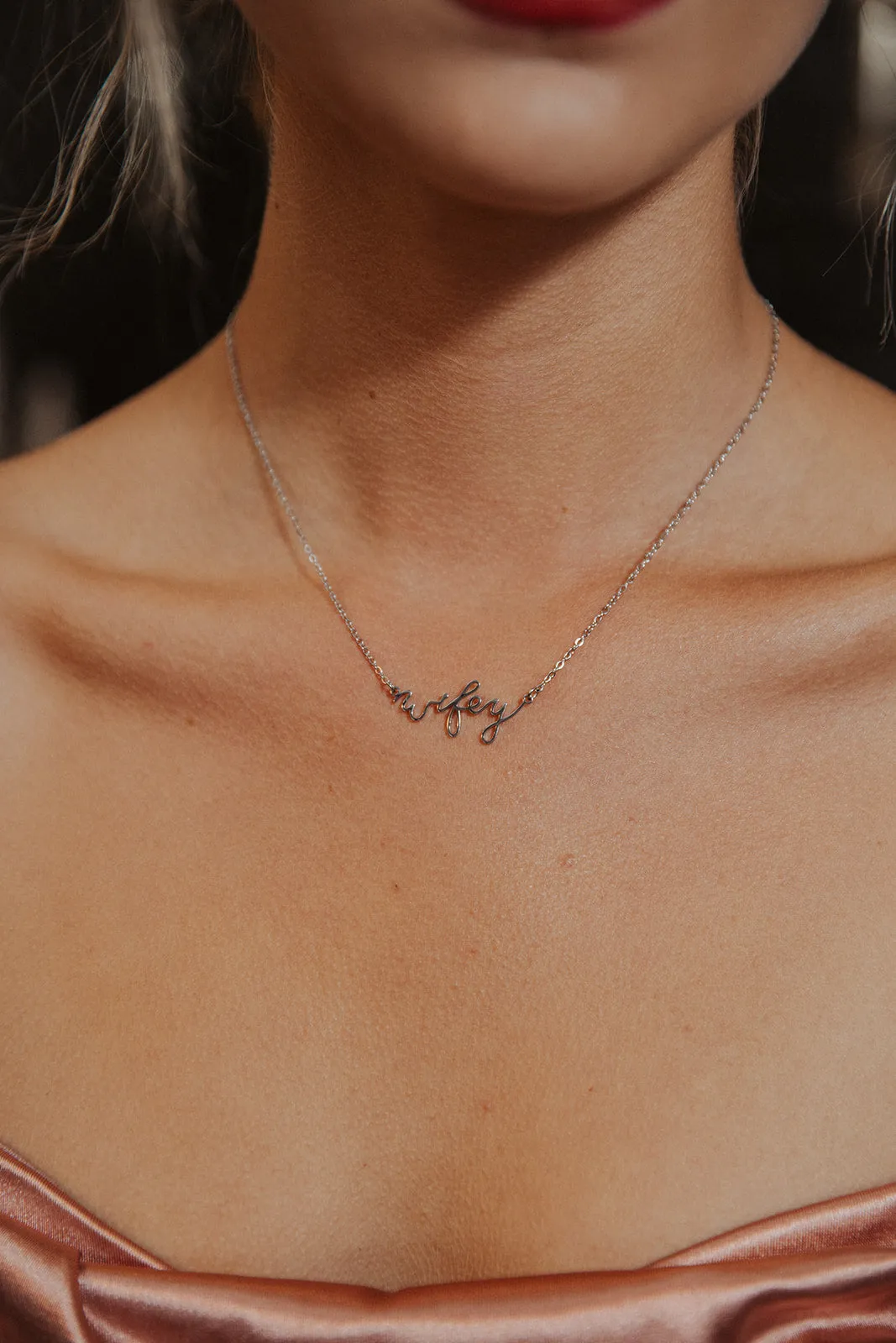 The Better Half "Wifey" Necklace
