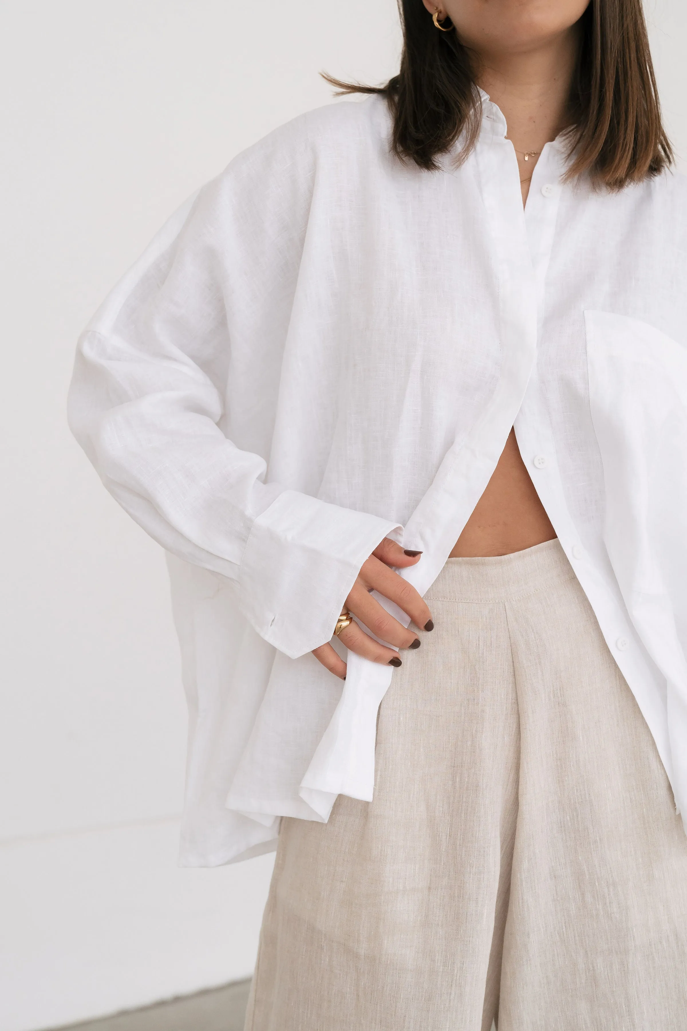 The Cate Shirt - Linen