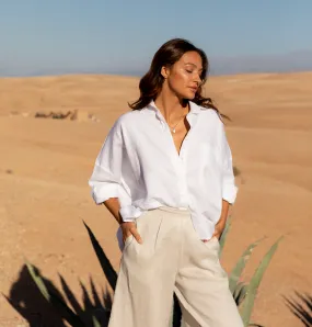 The Cate Shirt - Linen