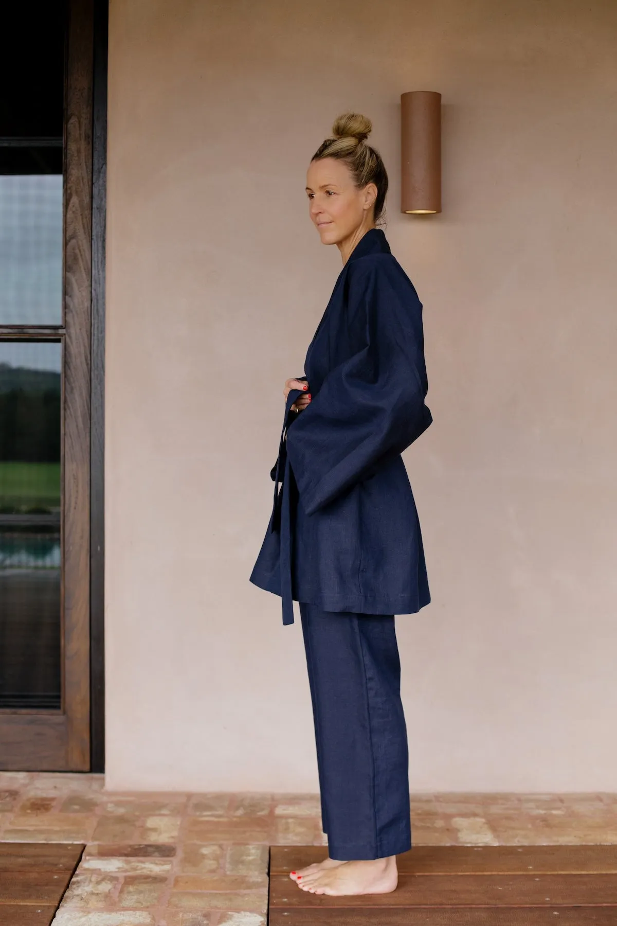 The Travel Pant - Navy