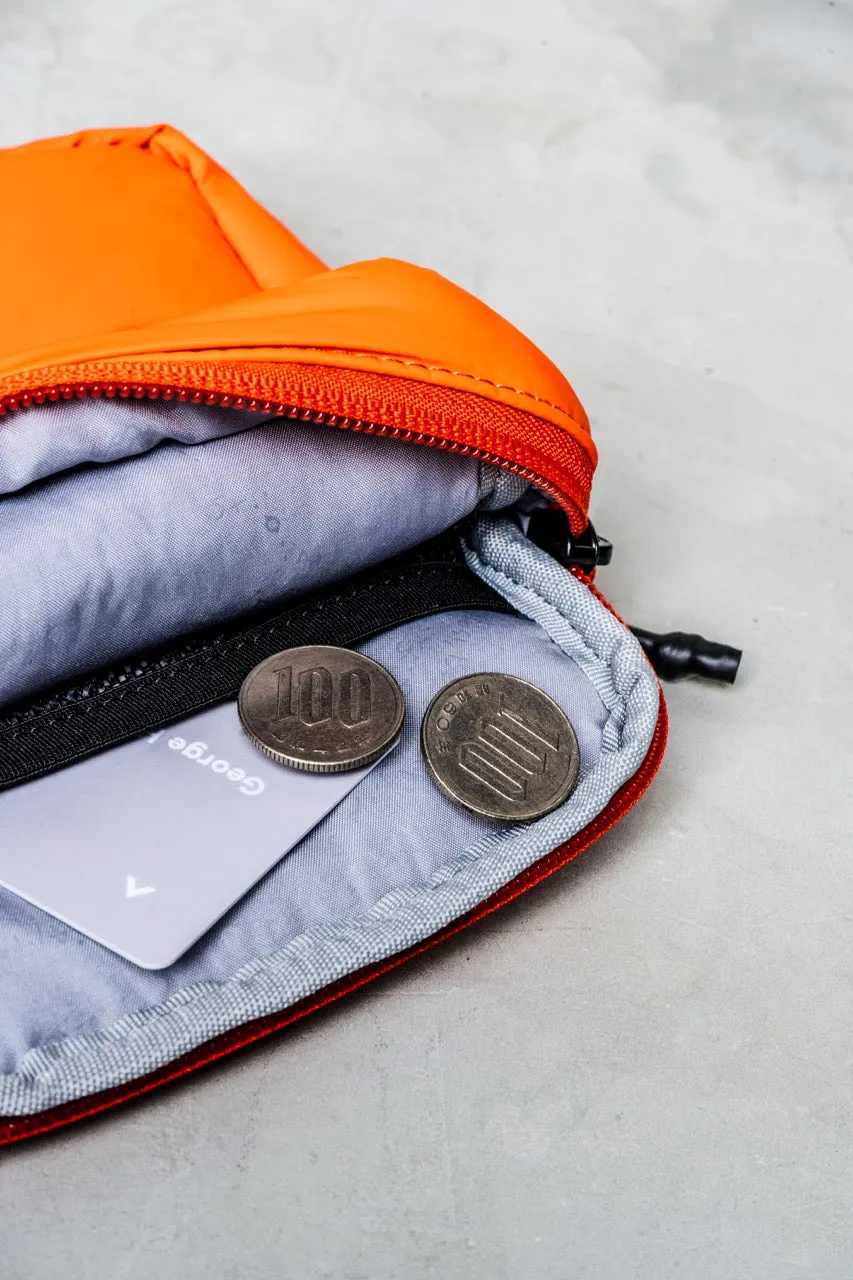 Tinbox Small / Puffer / Black / 3.0mm Orange Blue